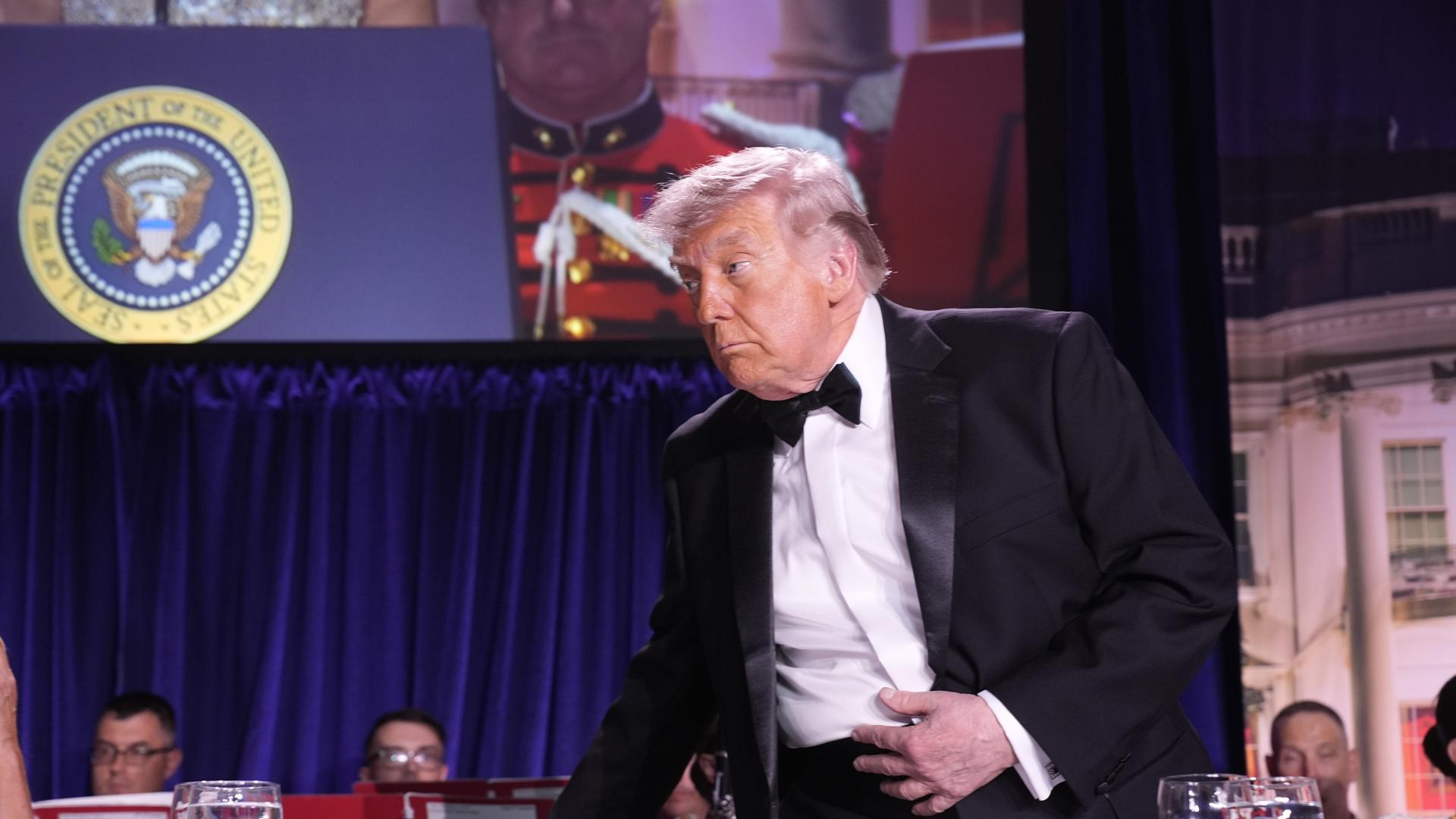 Donald Trump, evacuado ileso tras un tiroteo en la cena de corresponsales de la Casa Blanca