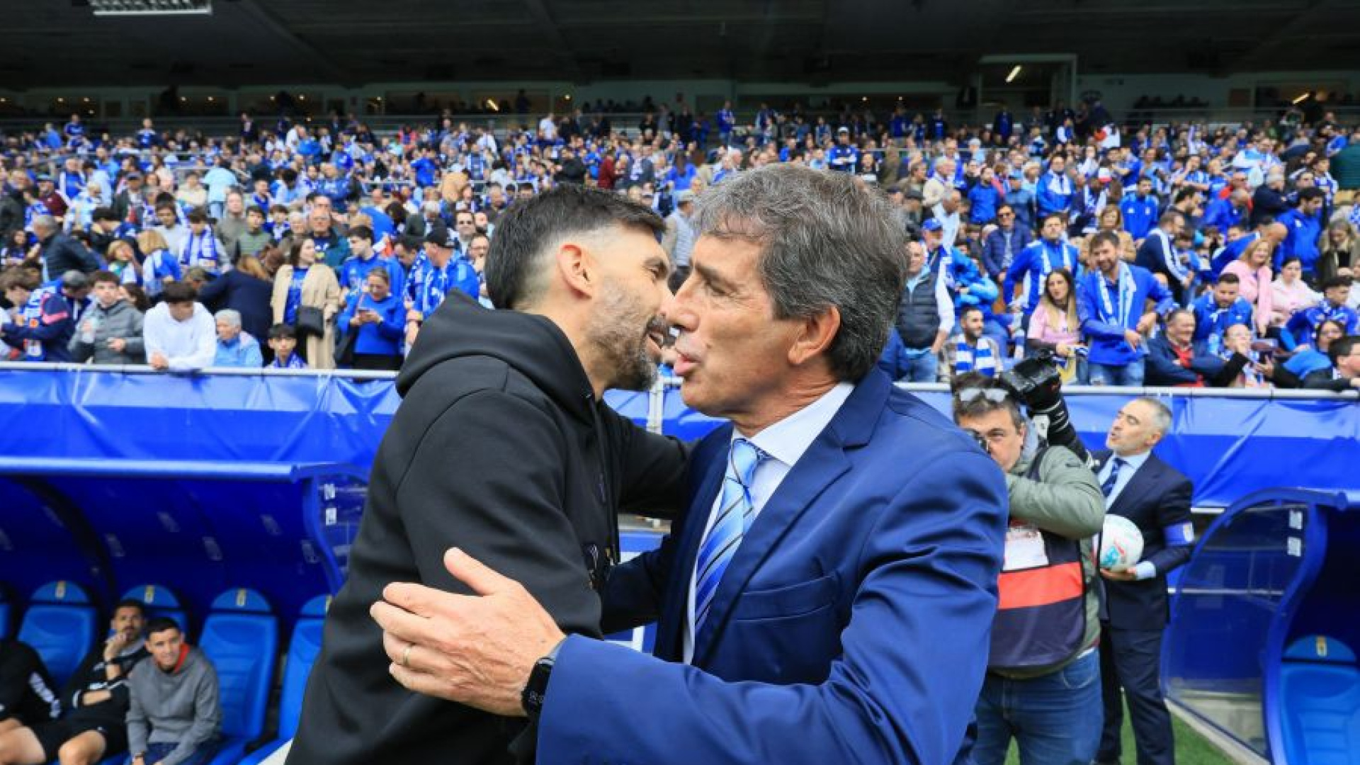 Almada señala la fatiga del Real Oviedo y justifica las rotaciones: 