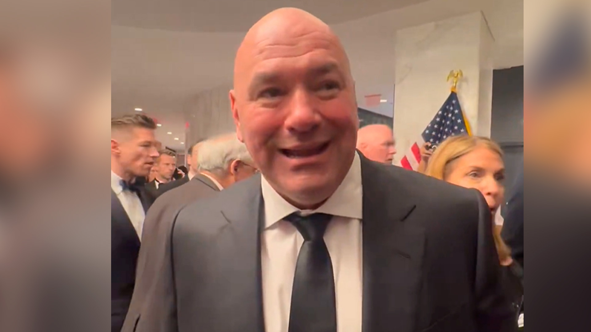 La reacción de Dana White al intento de atentado contra Donald Trump: 