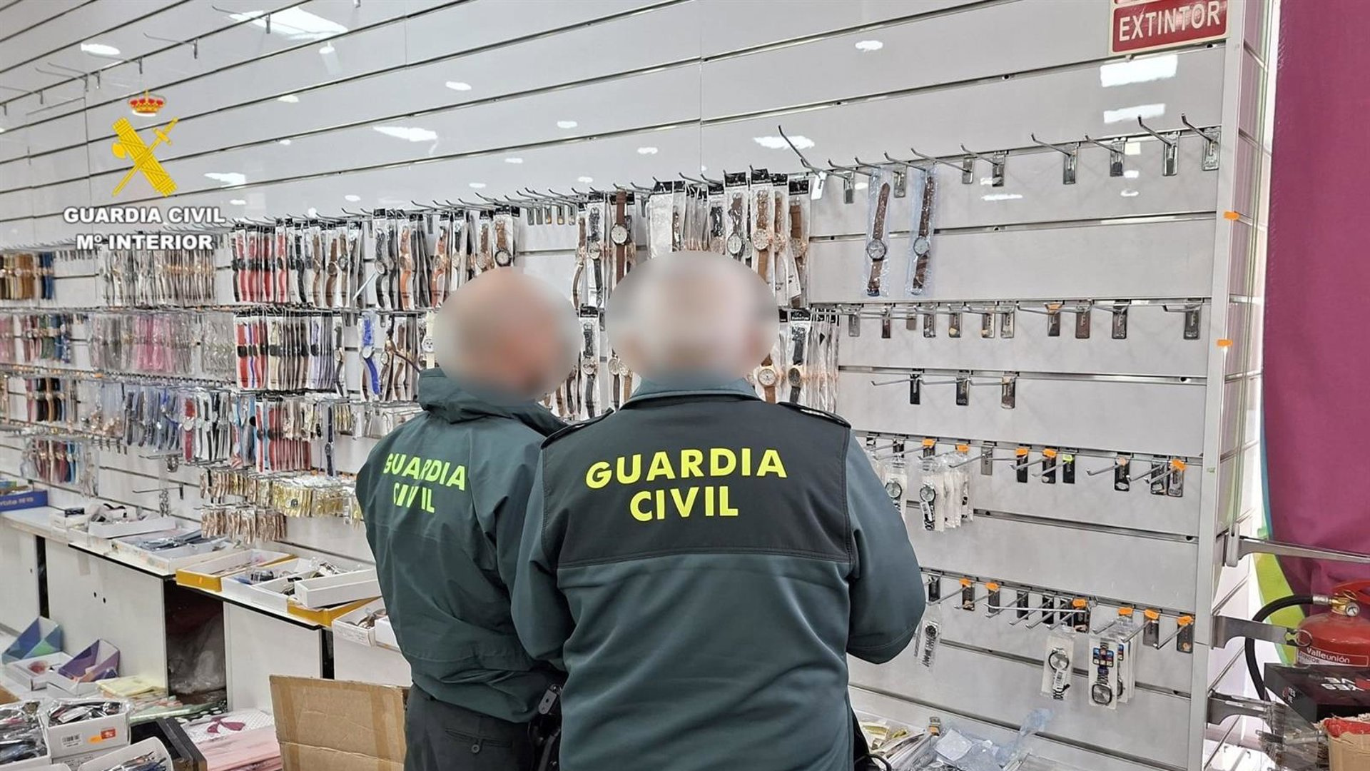 Golpe a la venta de falsificaciones en Granada