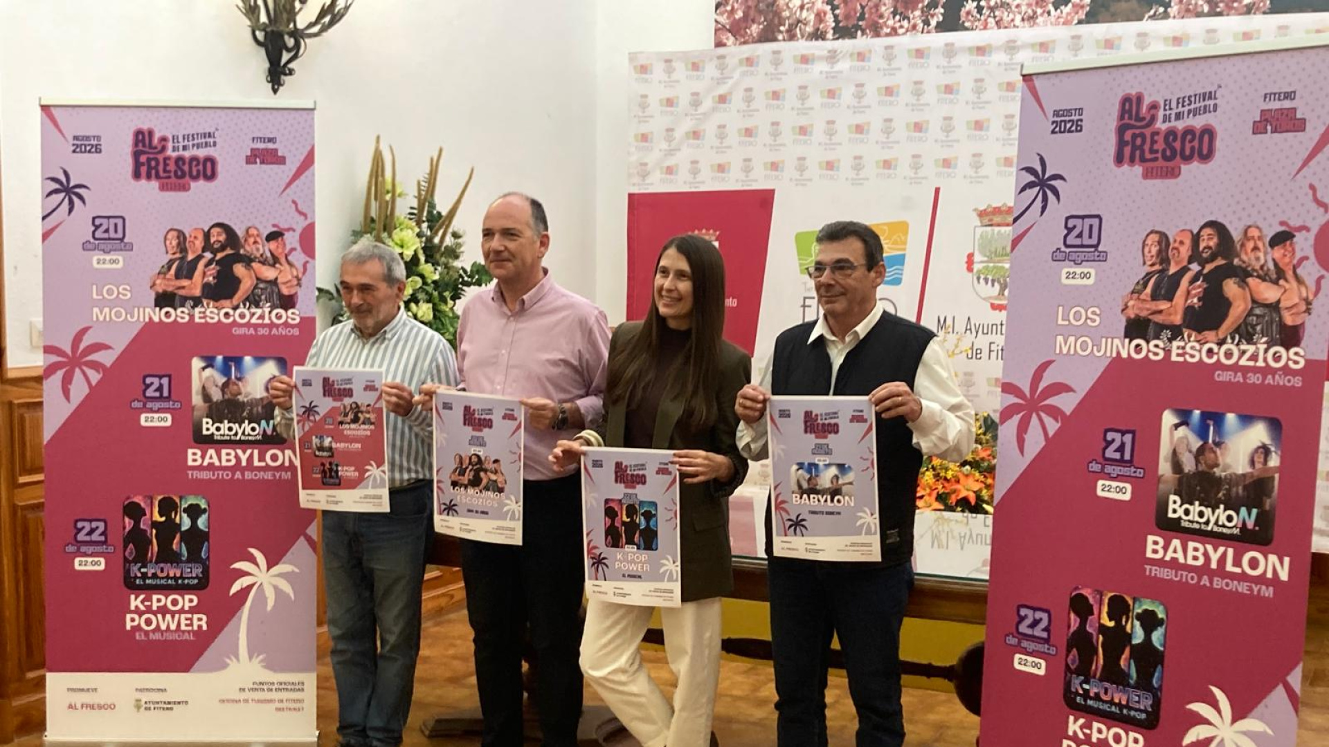 Fitero vibra con el festival 'Al Fresco' y el 30 aniversario de Los Mojinos Escozíos