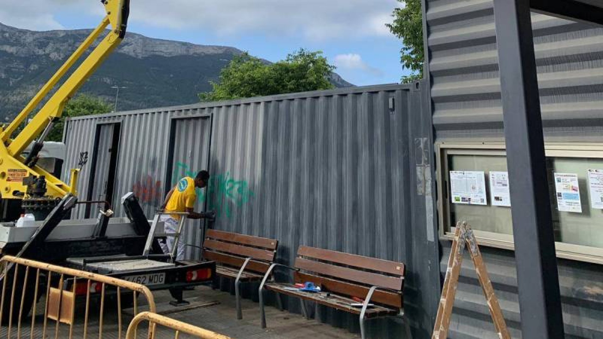 Dénia renueva su estación de autobuses mientras proyecta la futura estación intermodal