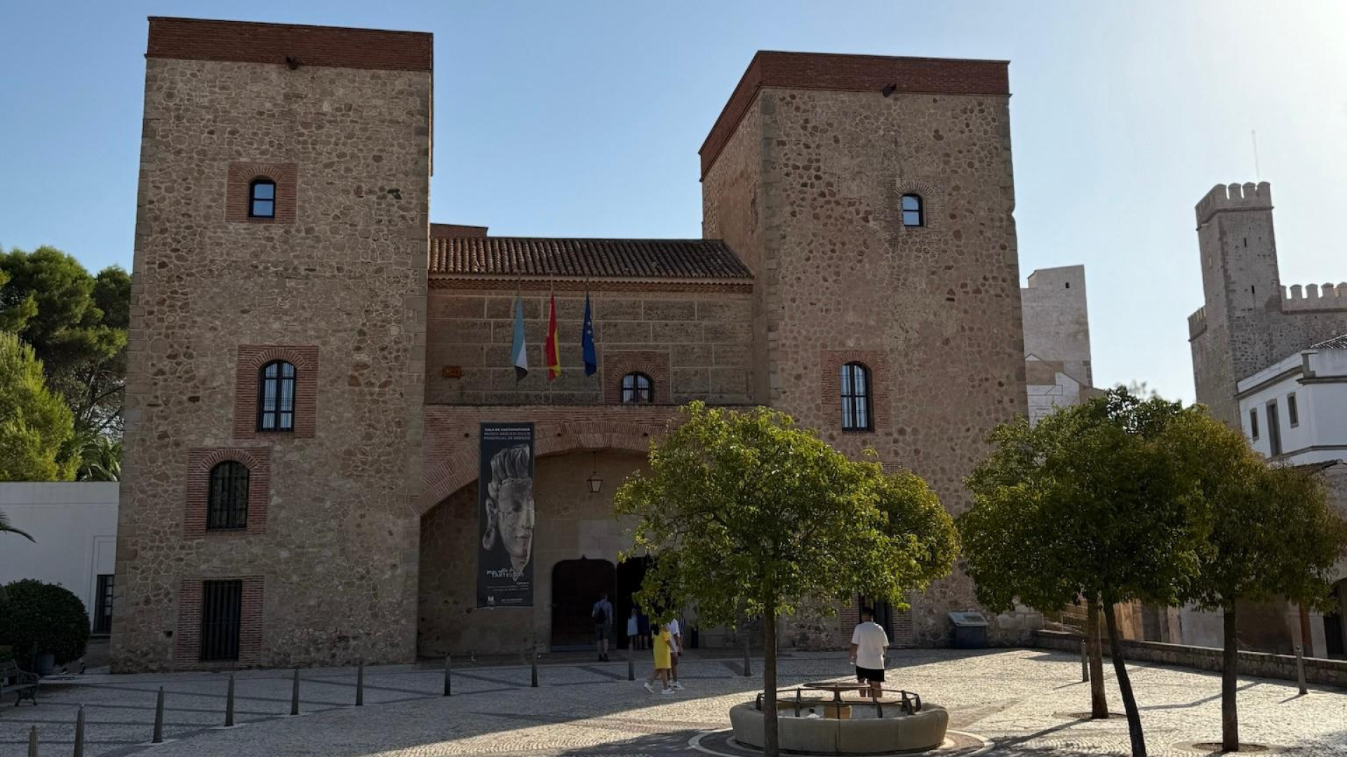 Francisco Palomino, Secretario General de Cultura, sobre las cámaras en el Museo Arqueológico de Badajoz: 