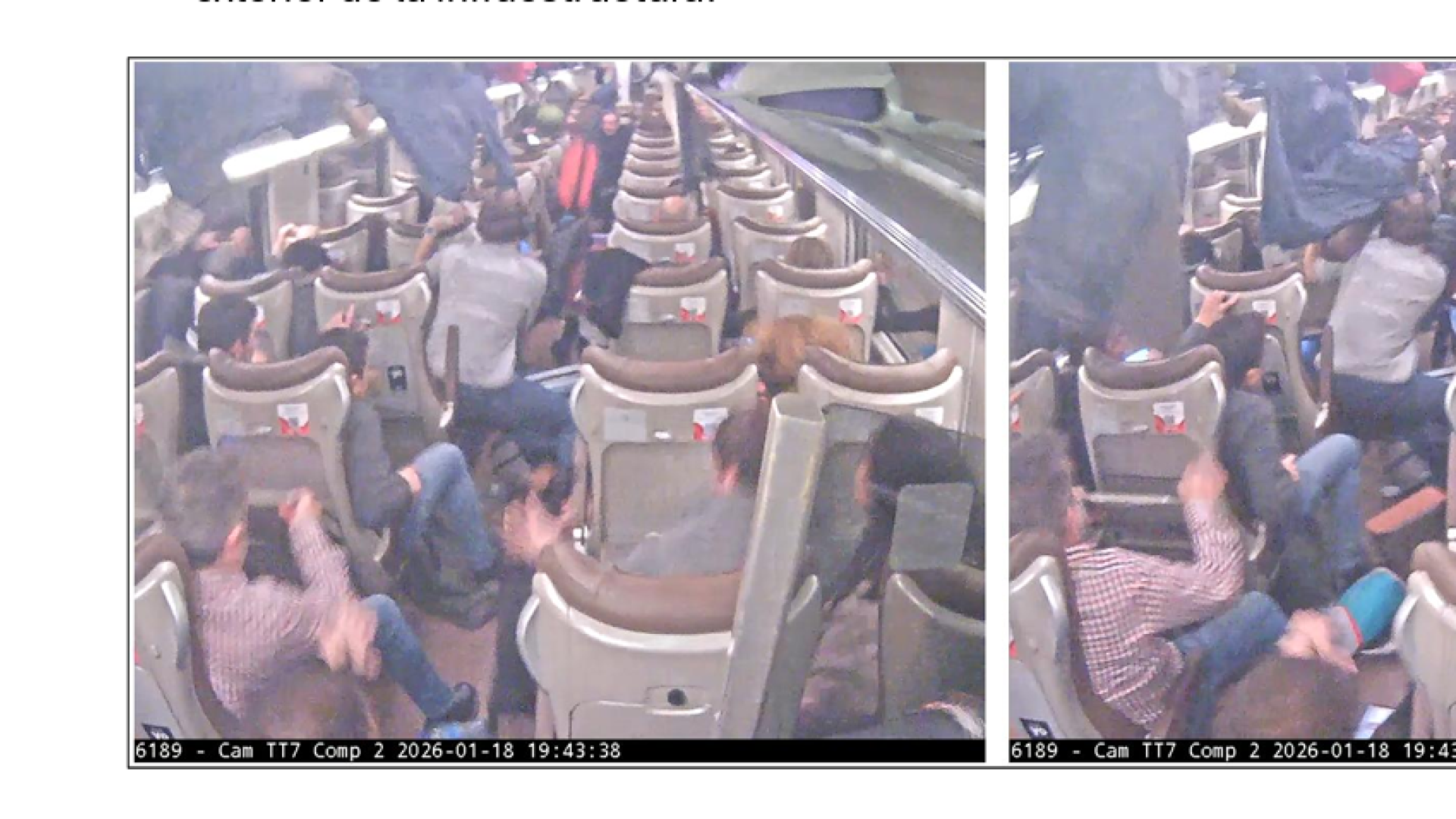 Informe concluyente de la Guardia Civil sobre Adamuz en el que aparecen las primeras imágenes del interior de los trenes