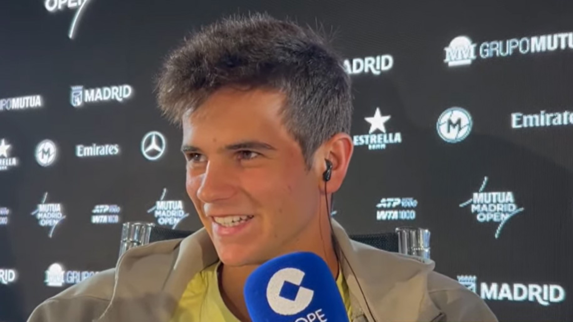 Rafa Jódar avisa a Sinner antes de su duelo en Madrid: "Es un partido más"