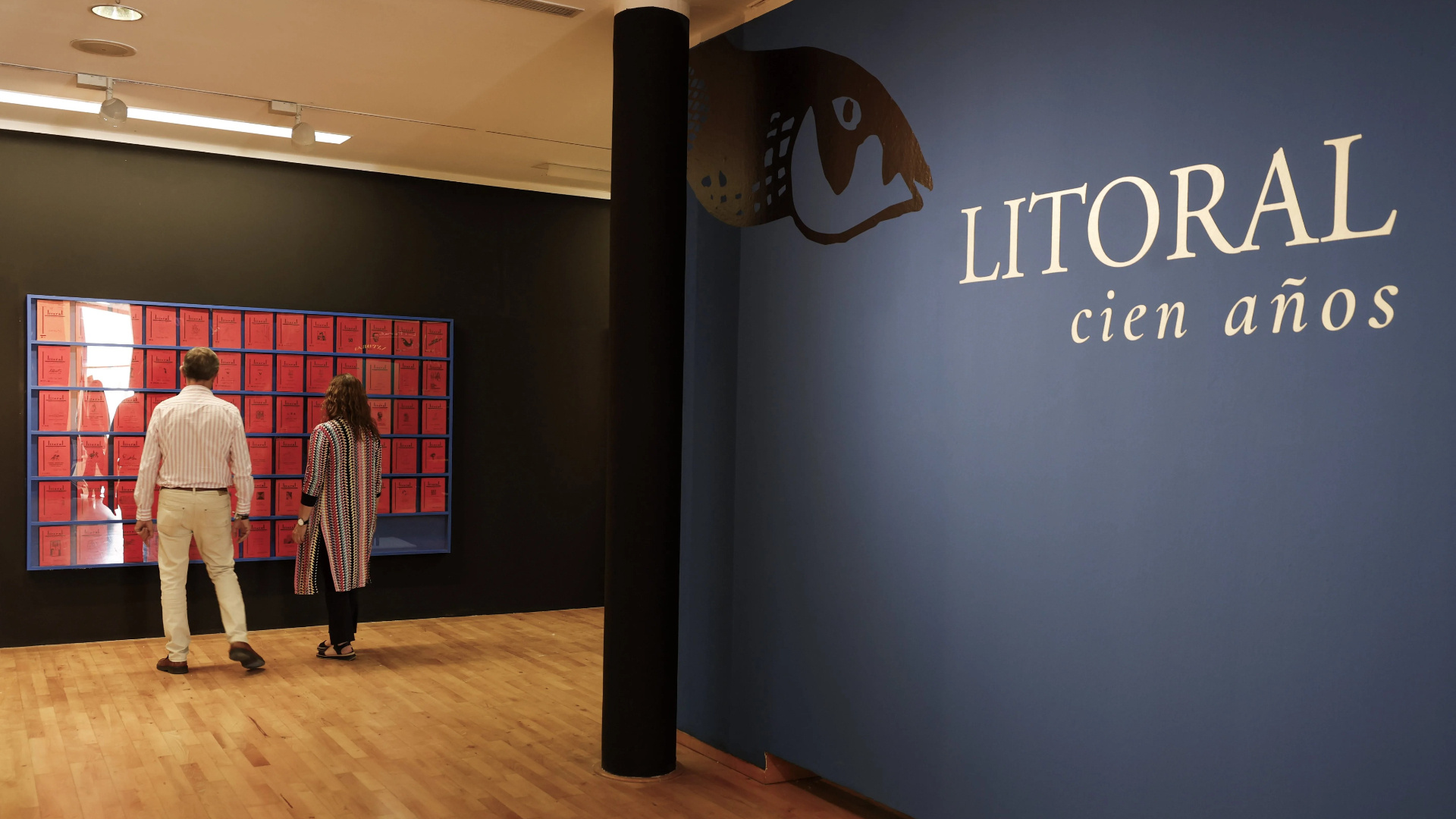 La revista Litoral celebra su centenario con una exposición que resume un siglo de poesía