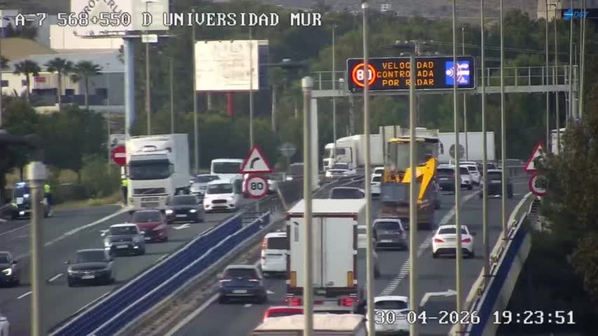 La Región de Murcia se prepara para la operación salida del puente de primero de mayo