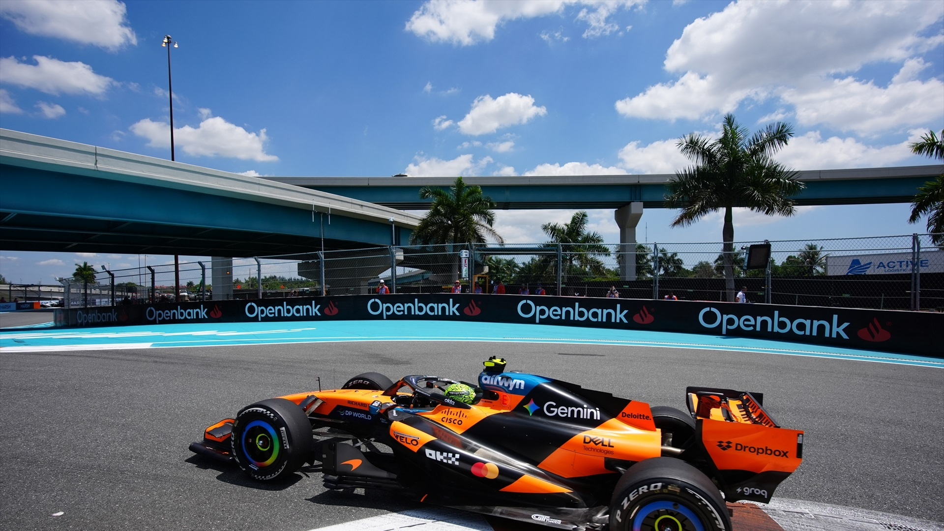 Lando Norris saldrá primero en la sprint en Miami