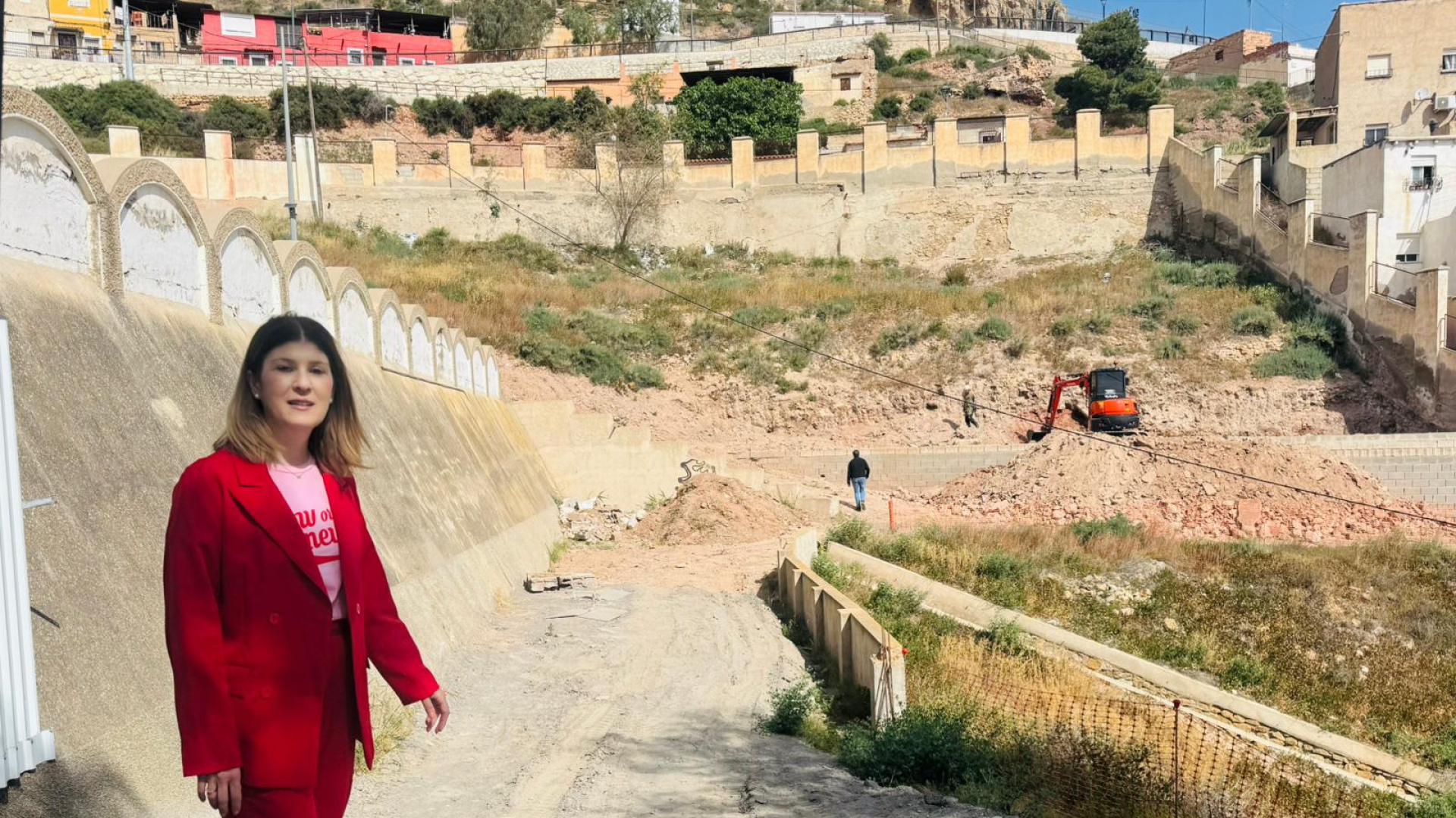 Lorca convierte viejos depósitos de agua en un innovador pulmón verde