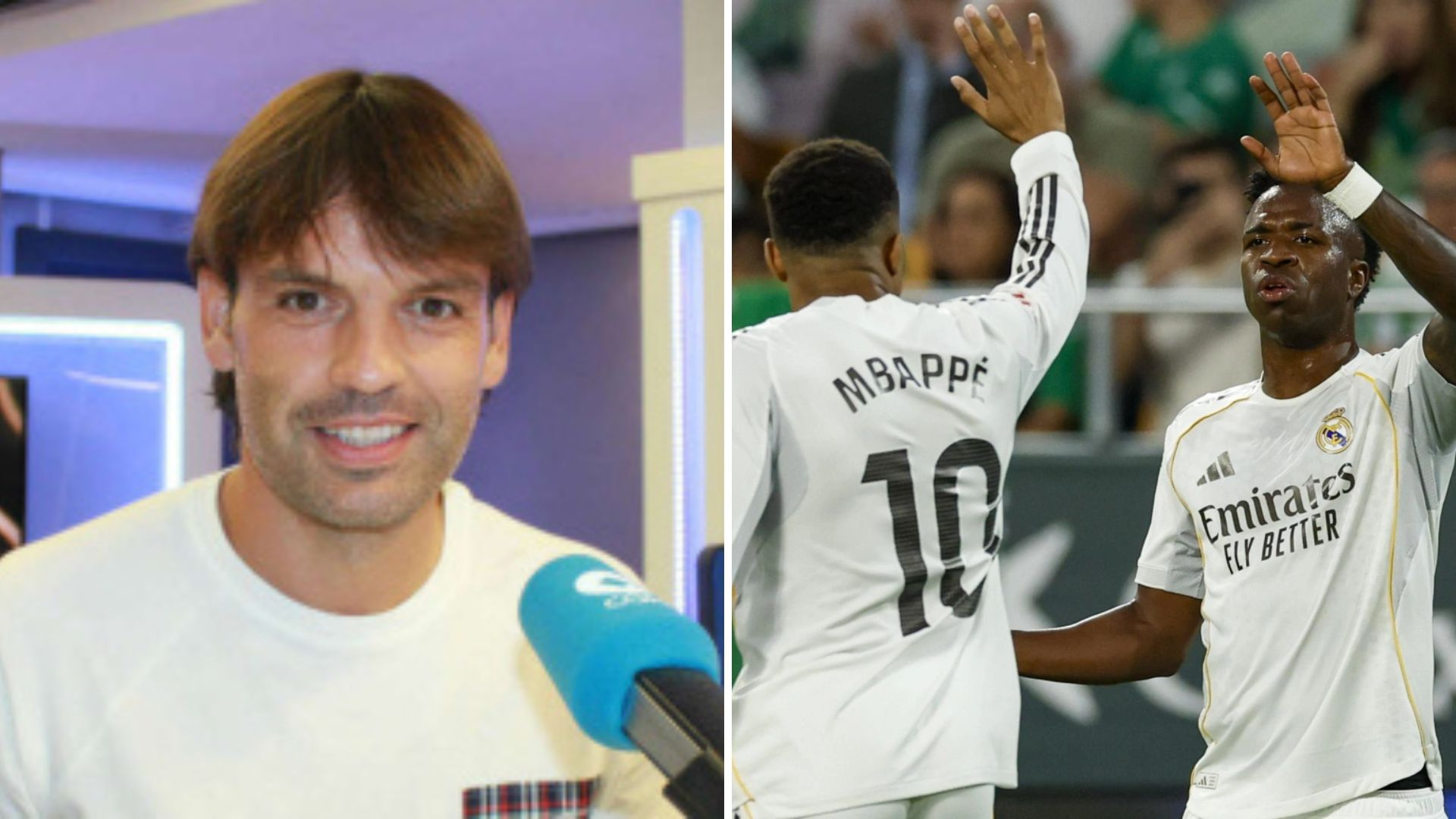 Fernando Morientes zanja el debate sobre Vinicius y Mbappé: "Son mejores juntos"