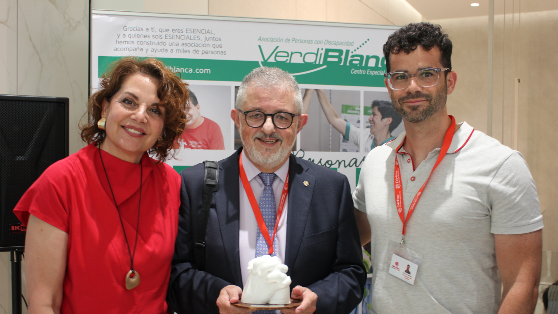 Verdiblanca premia el modelo de Cáritas Almería que logra emplear a los más vulnerables