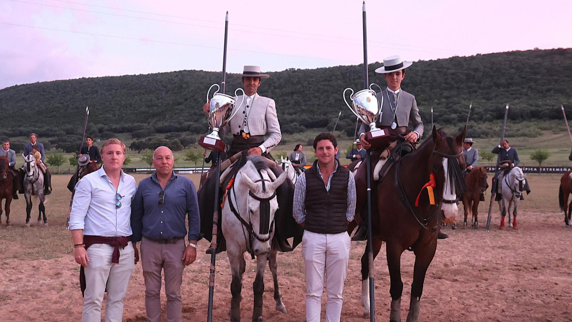 Miguel Ángel Perera triunfa en el Campeonato de España de Doma de Campo y afianza la sede de 2027 en Extremadura