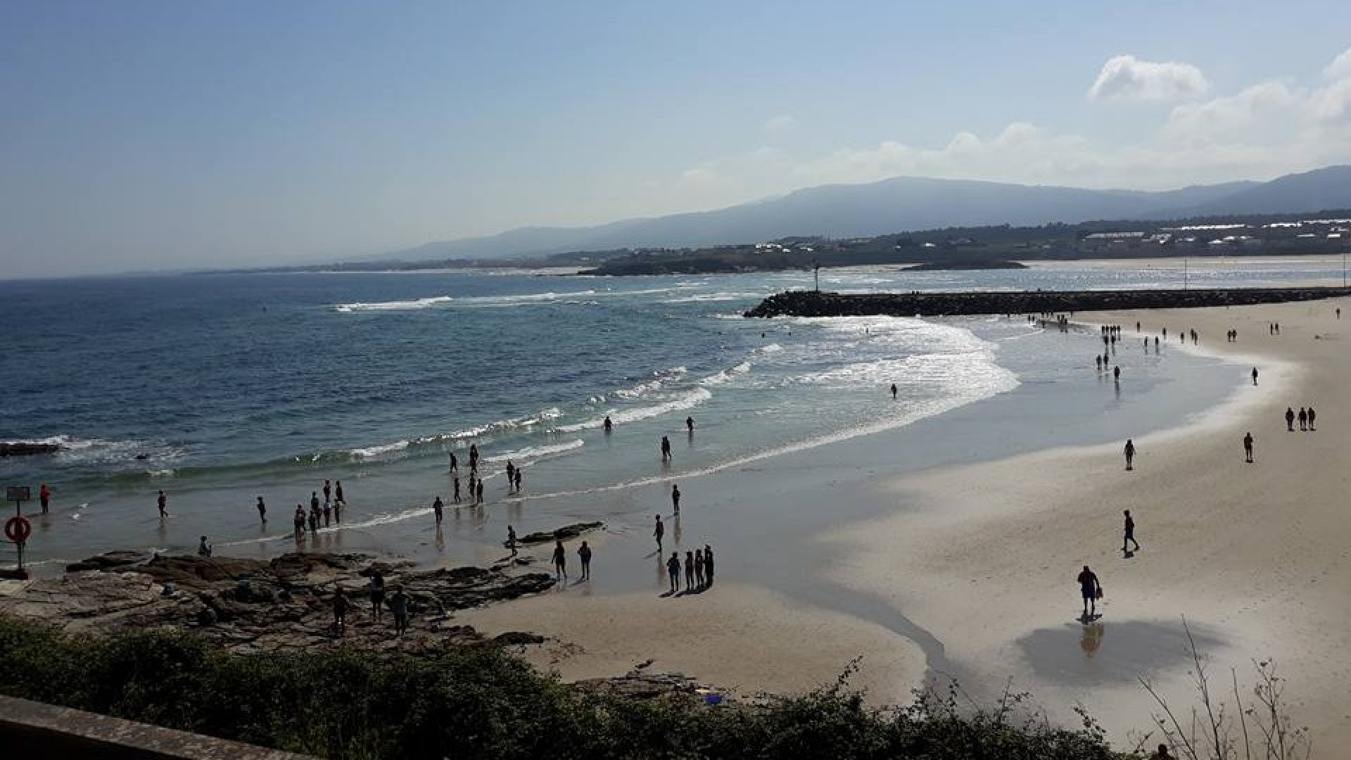 La provincia de Lugo consigue 17 Banderas Azules para sus playas, una más que el año pasado