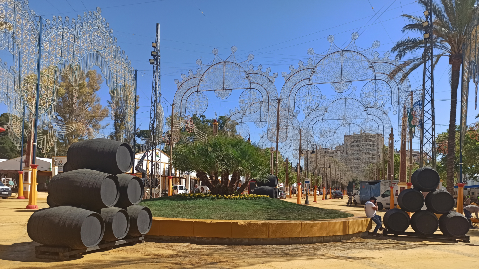 Jerez se prepara para una Feria del Caballo lluviosa y lo tiene en cuenta junto a su Plan Territorial de Emergencias Local que activará este jueves