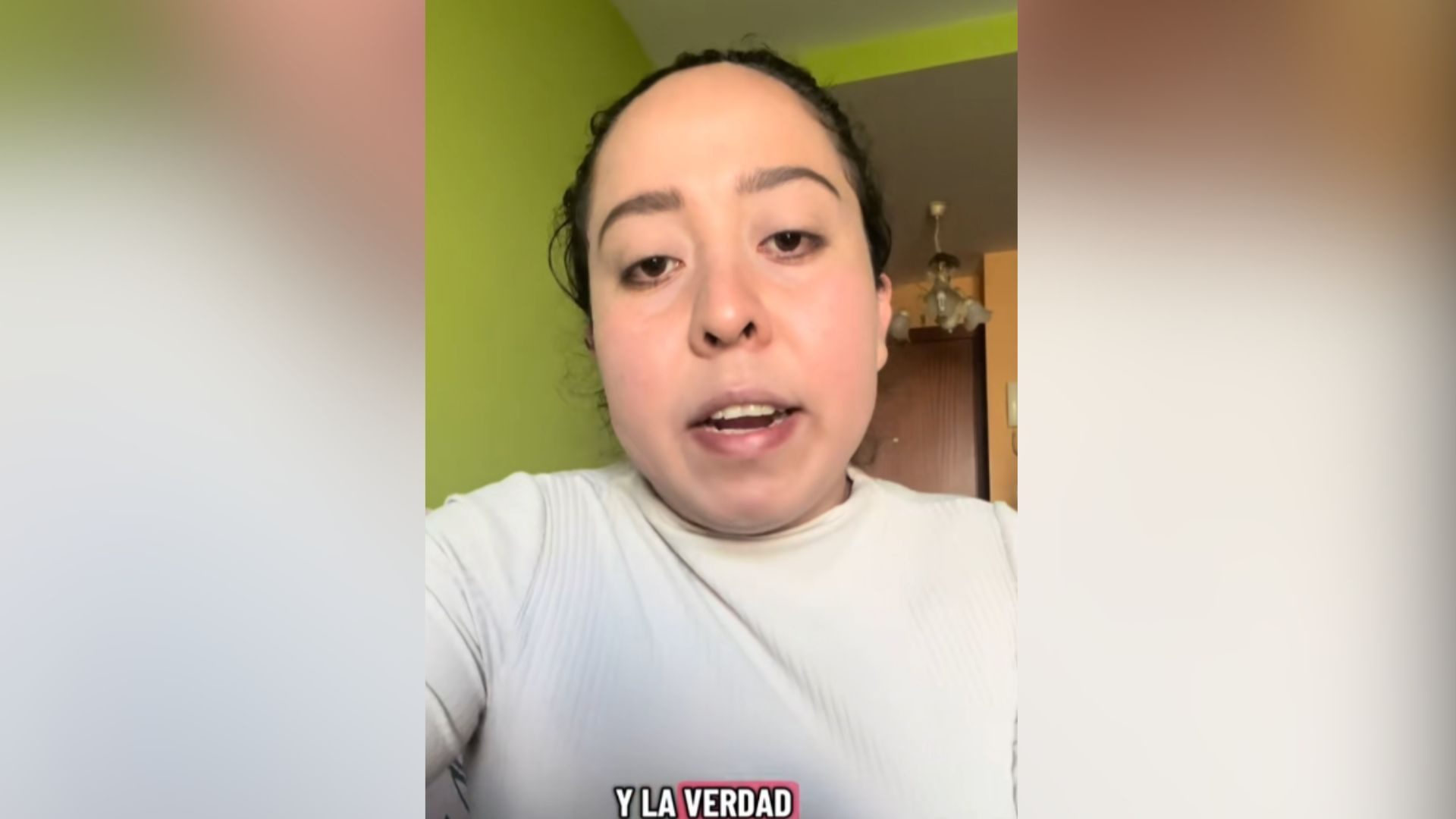 Ivania, empleada del hogar: "Trabajo limpiando casas por horas y la verdad es que me siento muy feliz con lo que yo hago"