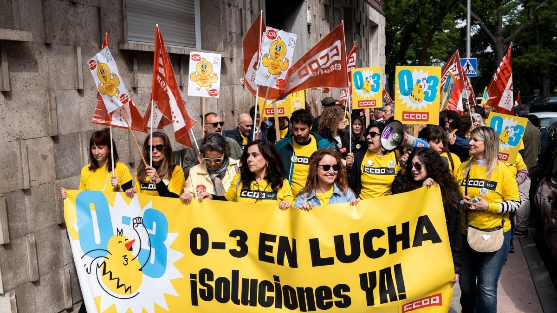Los centros de educación infantil de Valencia se suman a la huelga a nivel estatal, la primera de la historia