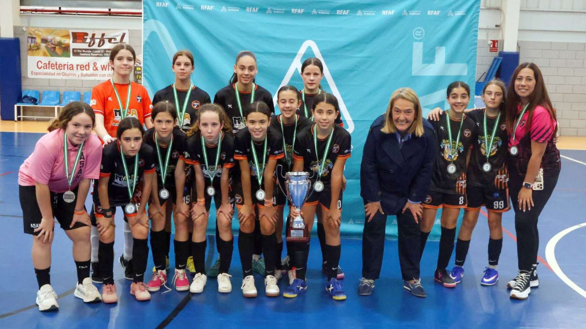 Las chicas infantiles y benjamines del Asako Motril se proclaman subcampeonas de Andalucía