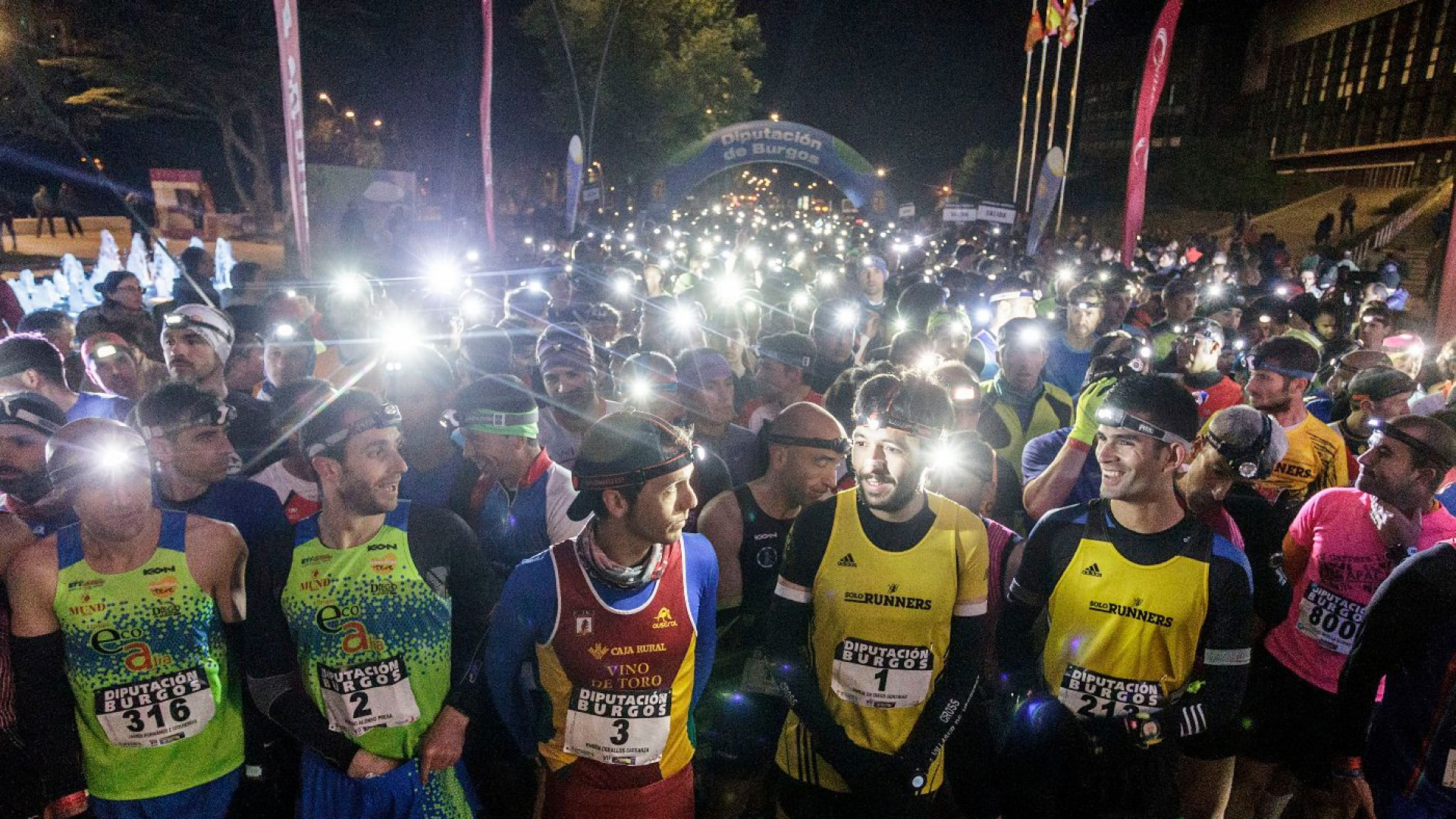 La Nocturna de Modúbar (Burgos) desafía a la noche y reúne a casi 3.000 participantes