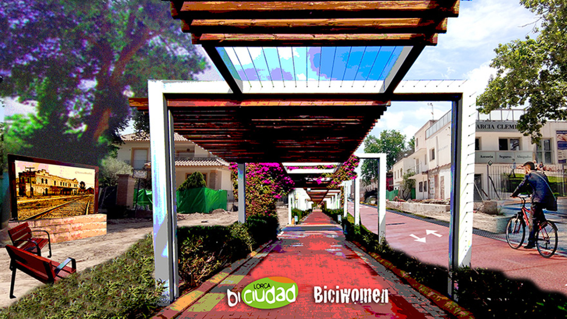 Lorca comienza a recibir propuestas ciudadanas para el gran corredor verde sobre las vías del tren