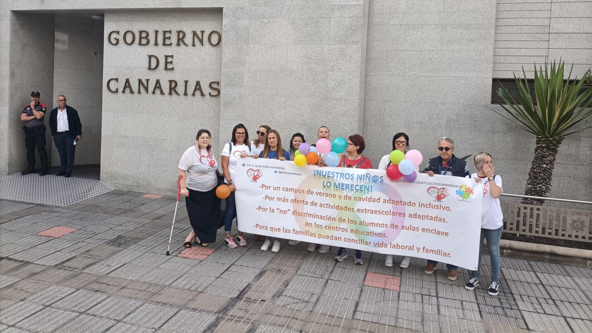 Familias con niños con necesidades especiales en Gran Canaria se sienten 