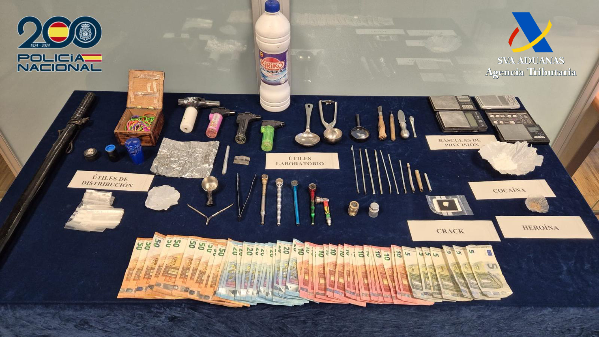 Desmantelados dos narcopisos en los barrios vigueses de Coruxo y Navia