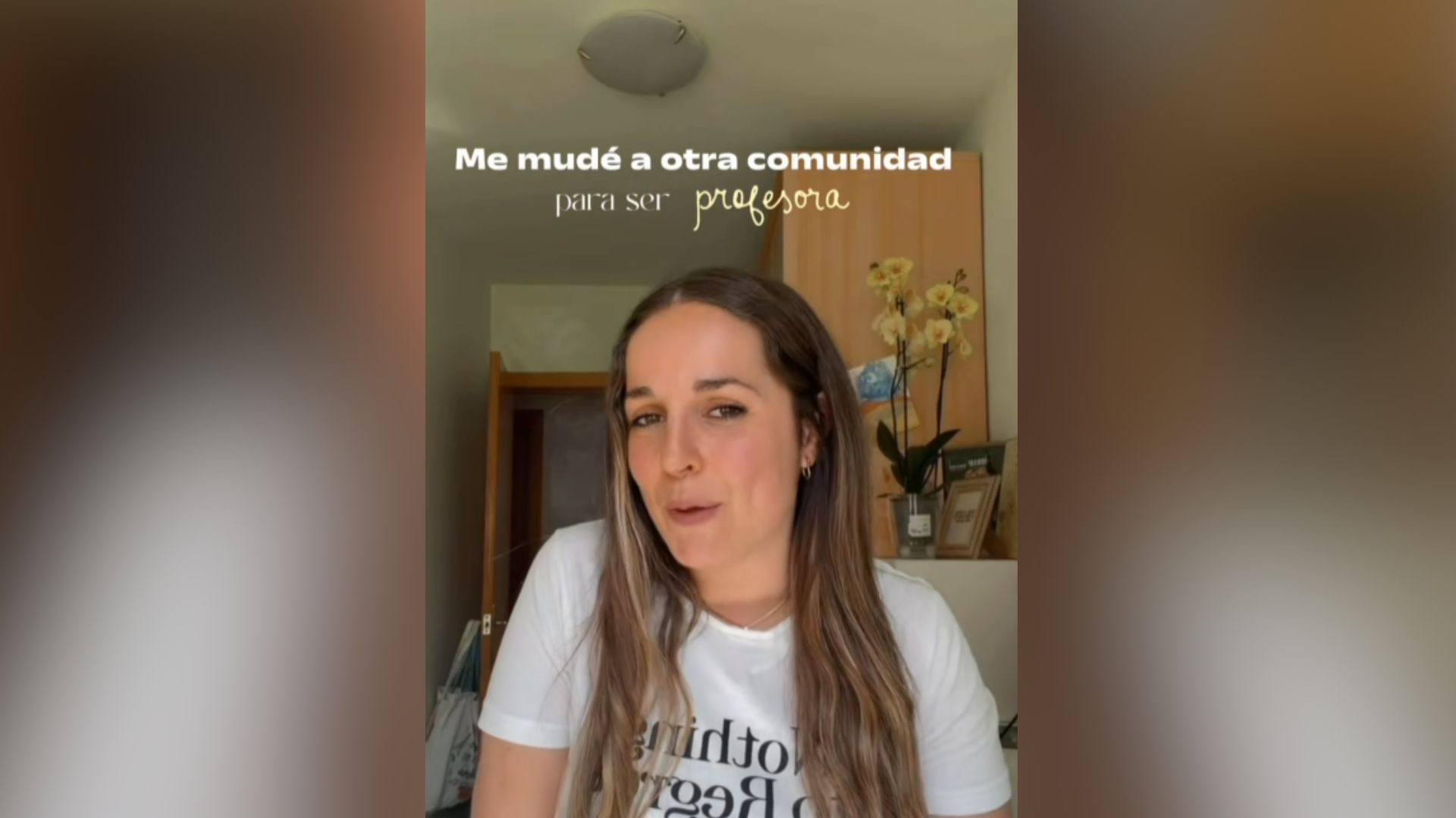 Cristina, profesora: 