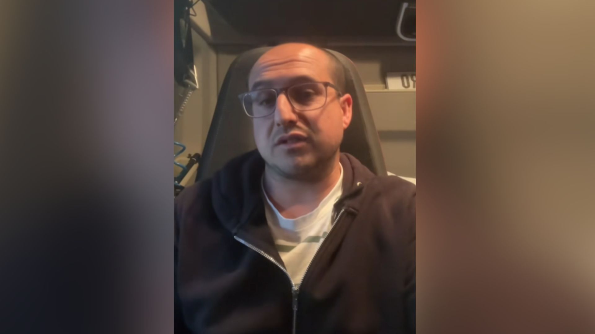 Javi Pájaro, transportista: 