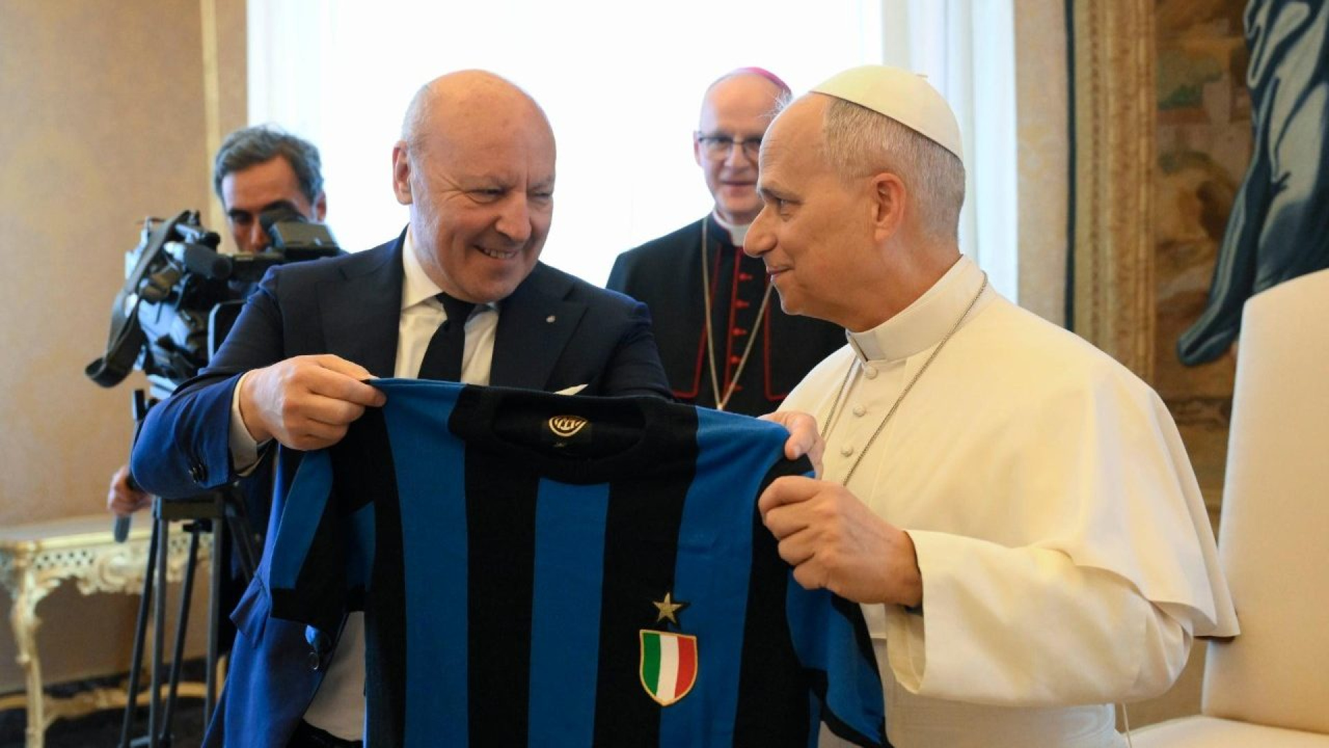 El Papa León XIV recibe al Inter de Milán y le marca un nuevo reto: 