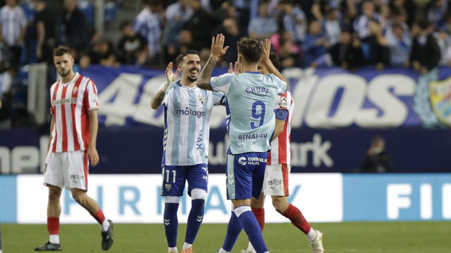 2-1 Así te contamos la enorme remontada del Málaga en La Rosaleda
