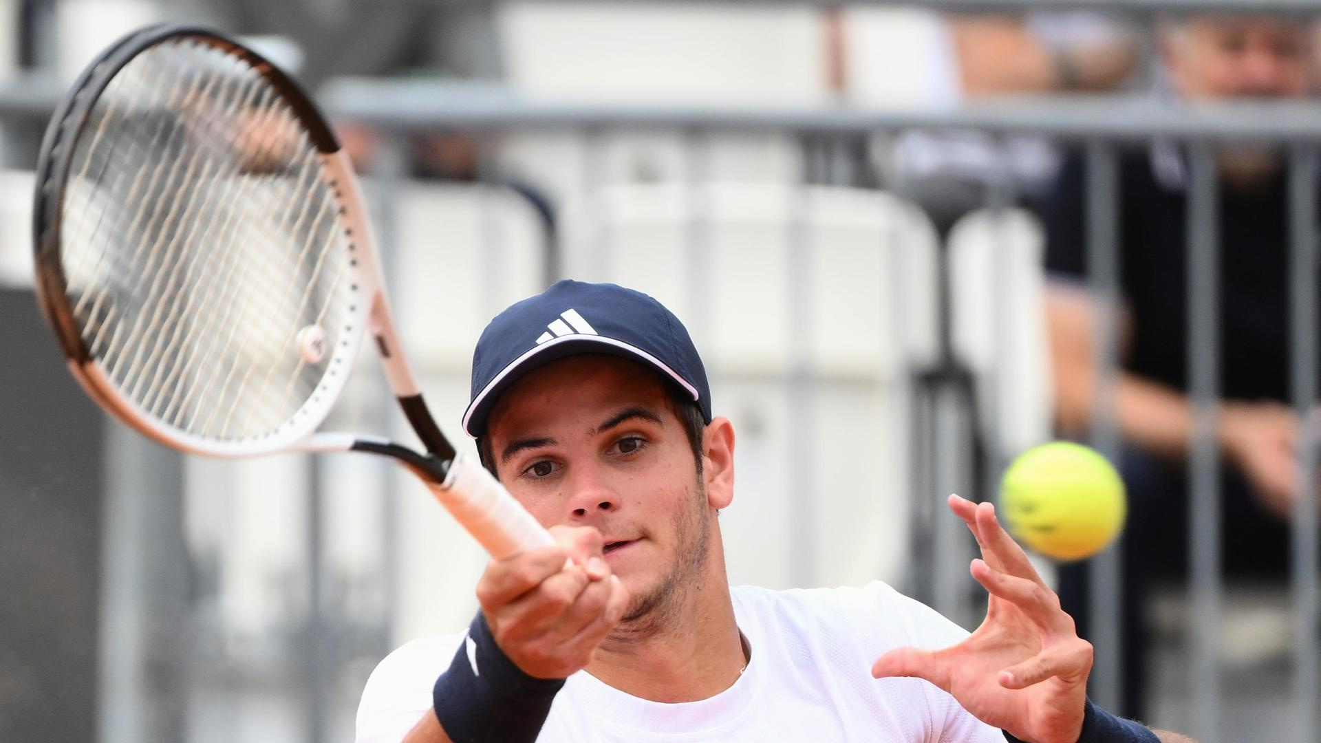 Trabajado triunfo de Rafa Jódar para avanzar a octavos de final en Roma