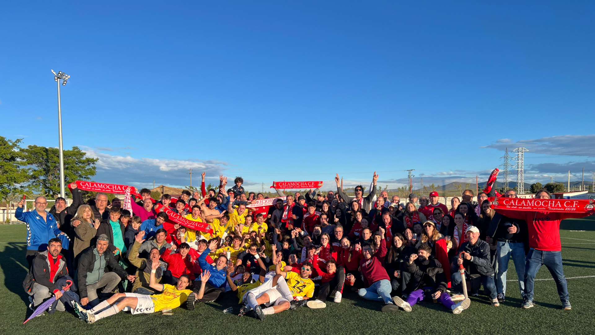 El CF Calamocha logra un ascenso histórico a Segunda Federación en un final de infarto
