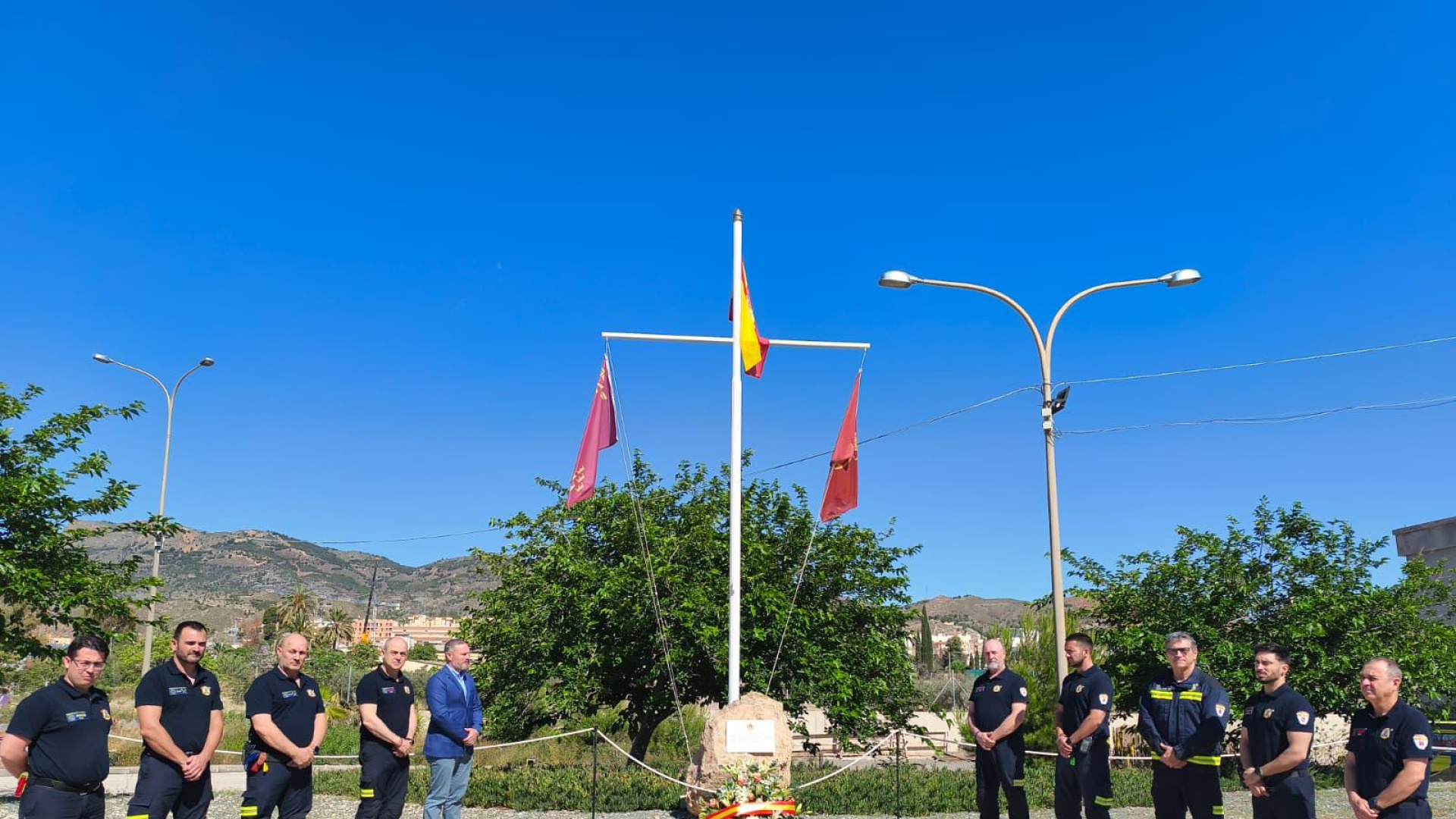 El servicio de Emergencias de Lorca recuerda a las víctimas del terremoto en el 15 aniversario de la tragedia