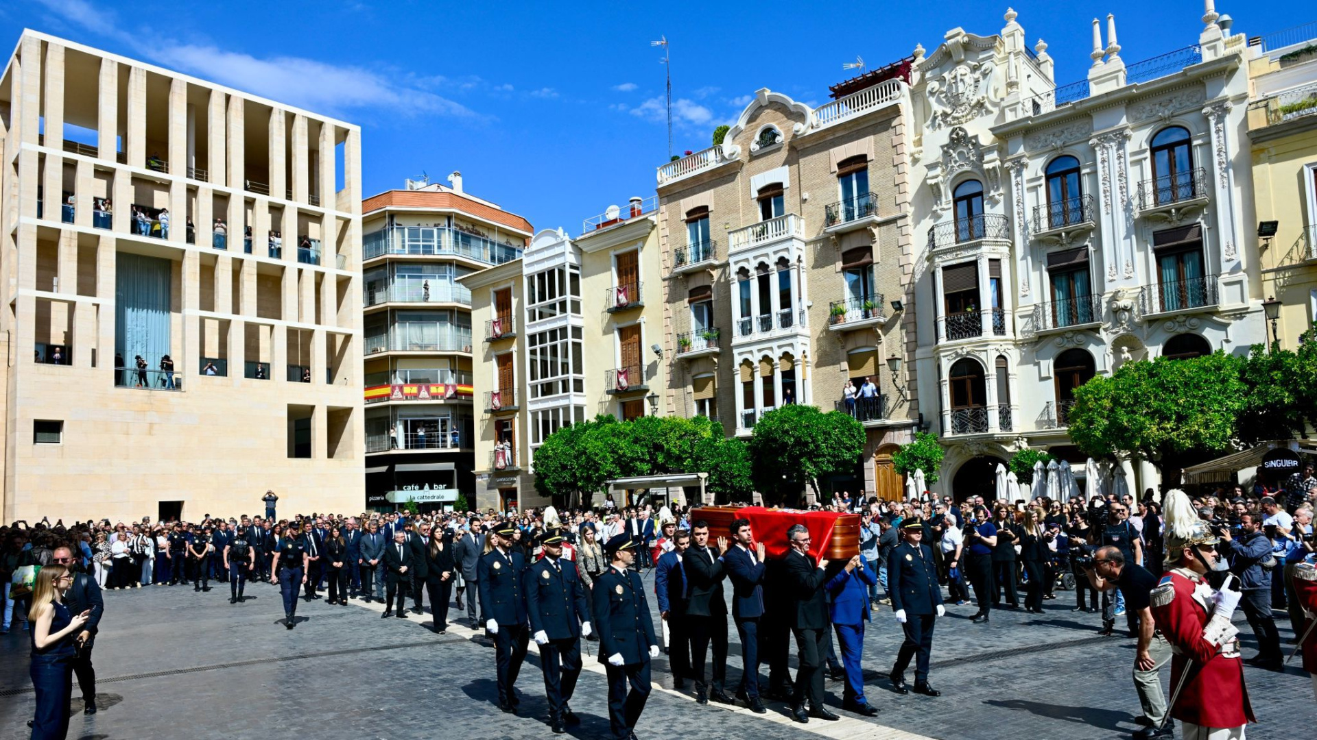 El emocionante último adiós de Murcia a su 'alcalde eterno', José Ballesta