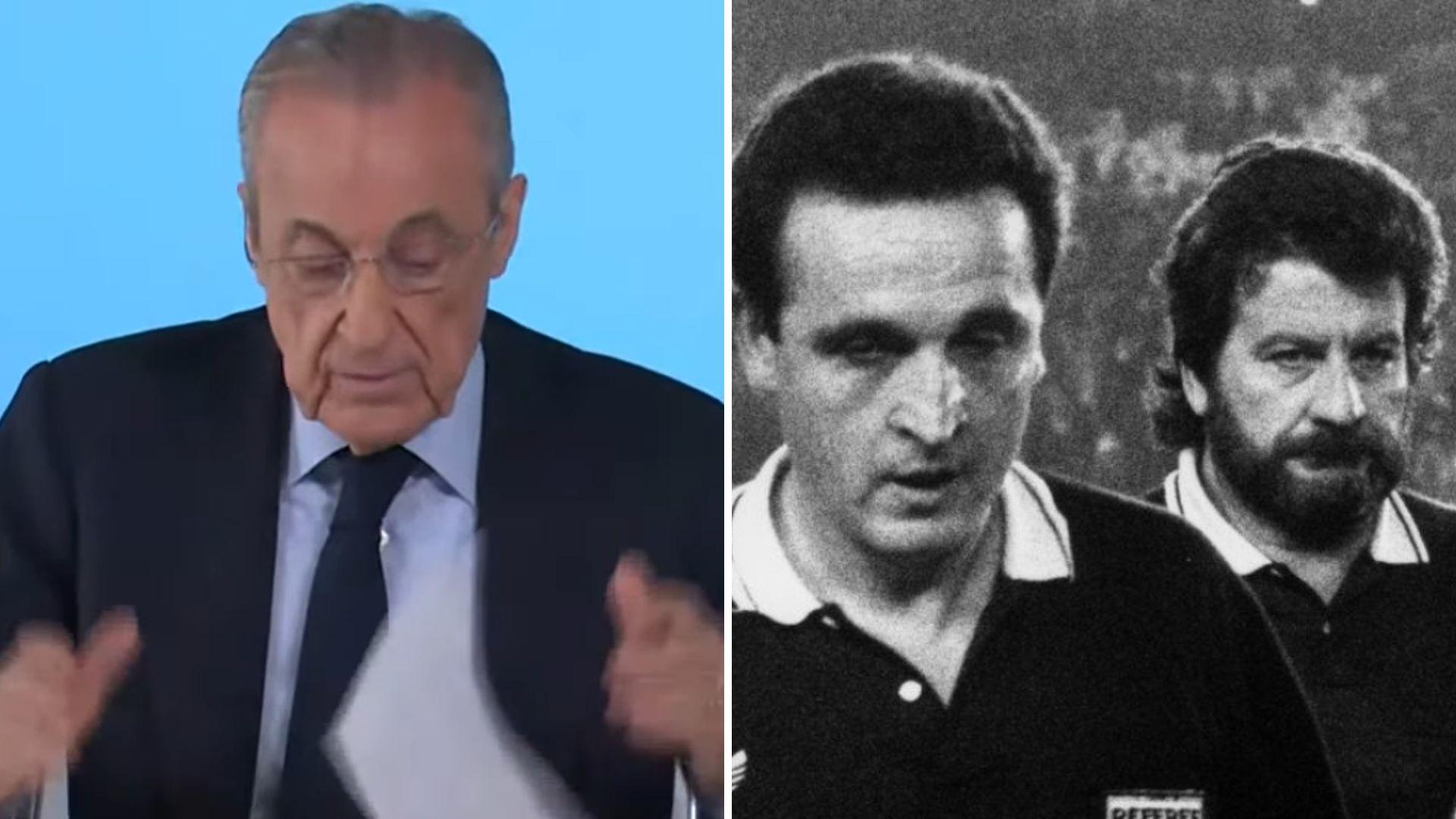 Florentino Pérez vuelve a denunciar el caso Negreira: 