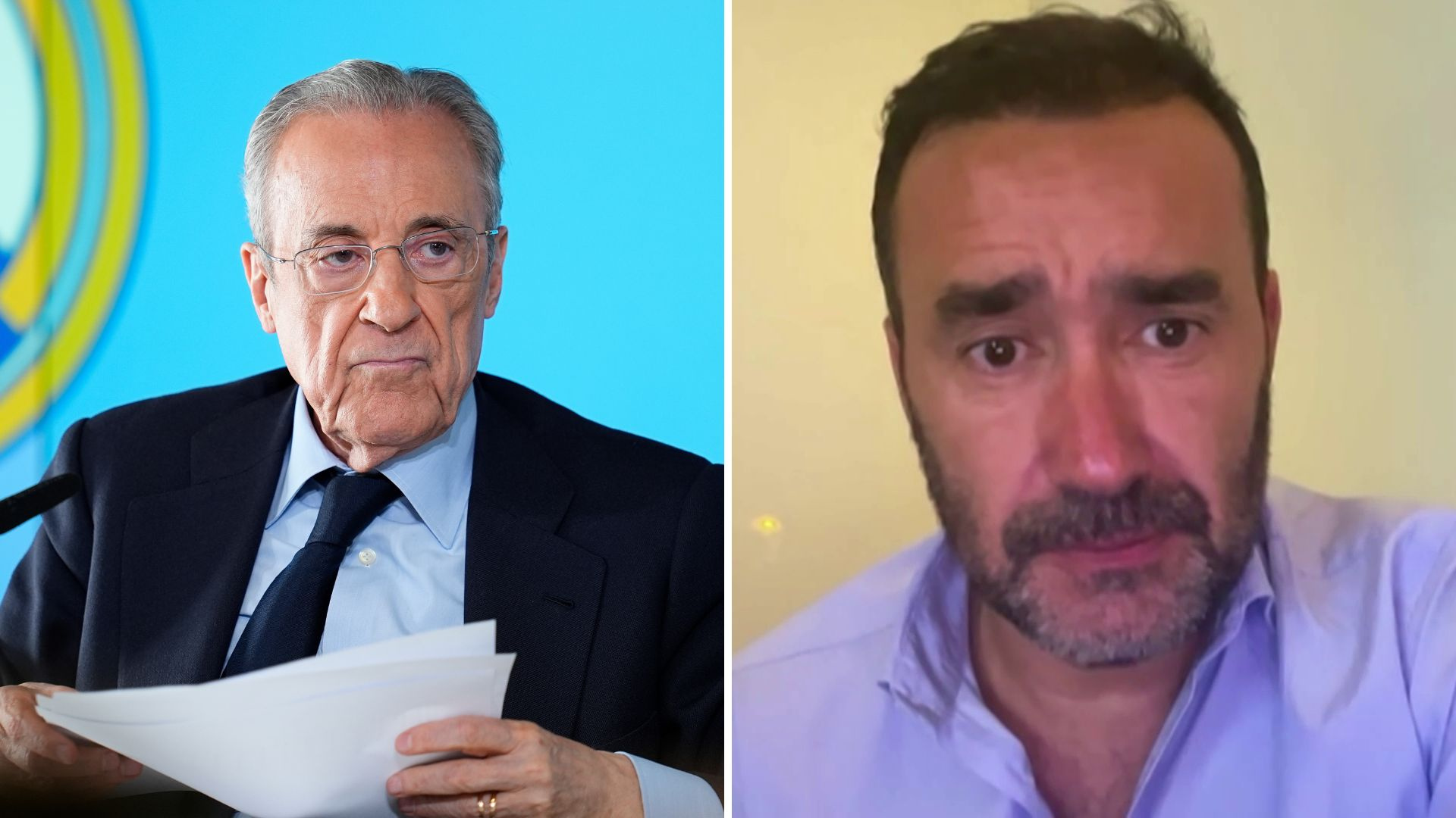 El WhatsApp de Juanma Castaño a Florentino Pérez tras la rueda de prensa: 