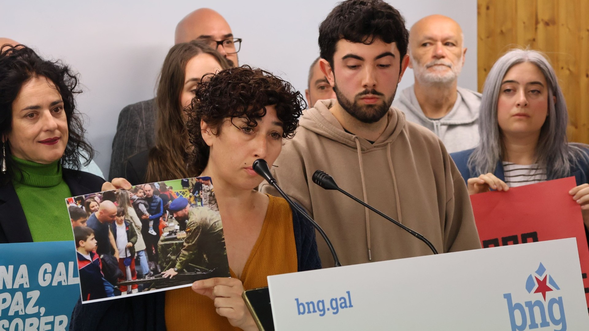 O BNG chama desde Lugo a frear a militarización e a 