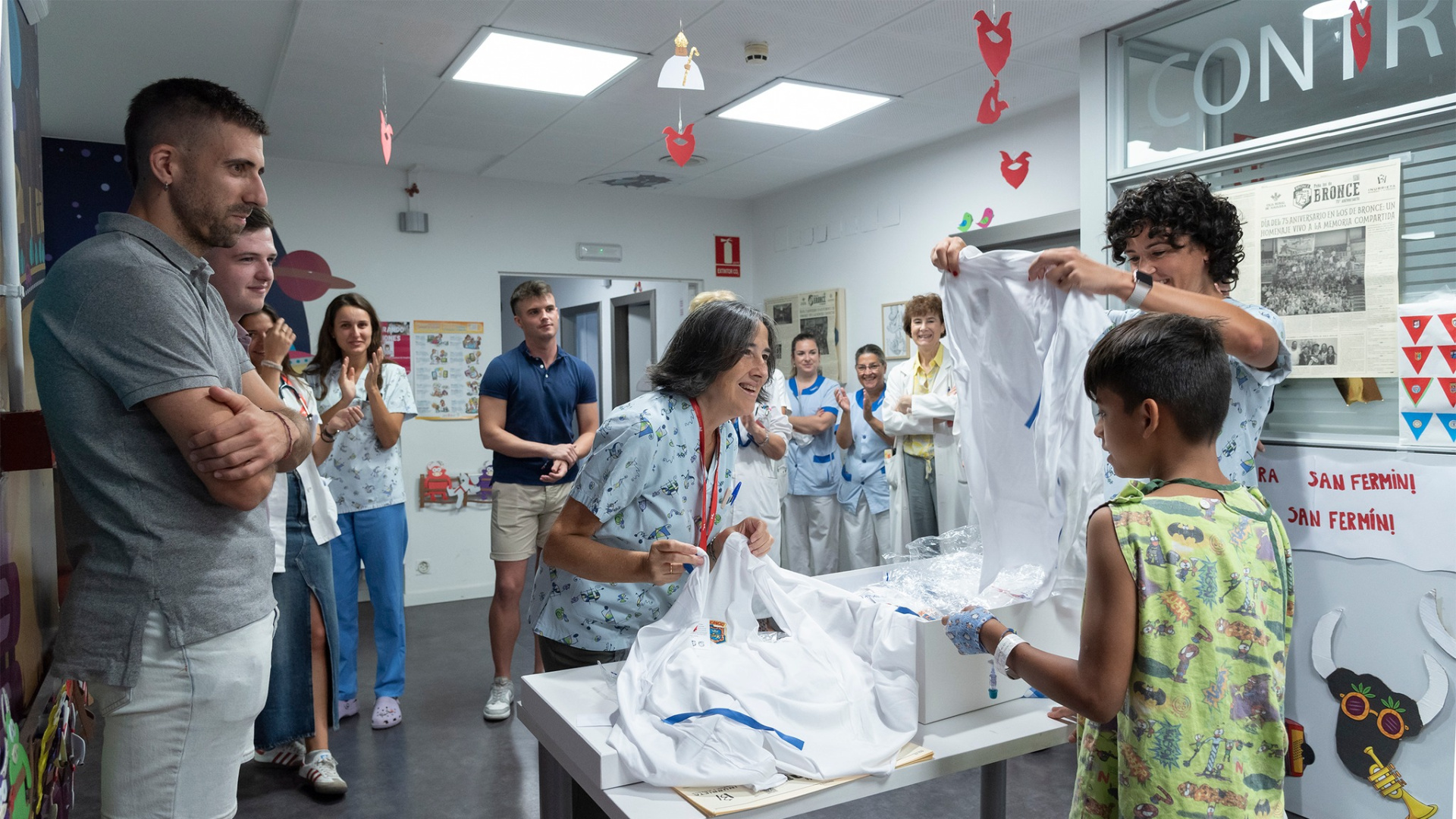 La vida de los niños en el Hospital Universitario de Navarra: 