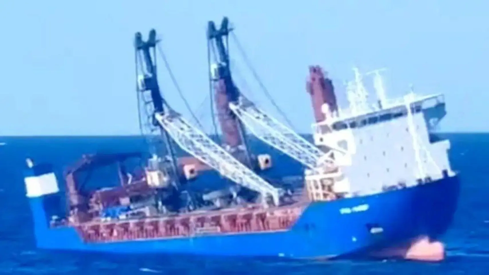Aumenta la sospecha de un ataque deliberado al buque ruso hundido cerca de Cartagena