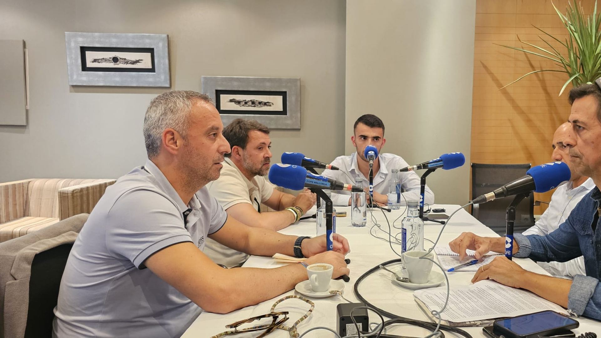 José Tirado y Antonio Vadillo en COPE sobre el Palma Futsal en la Champions: 