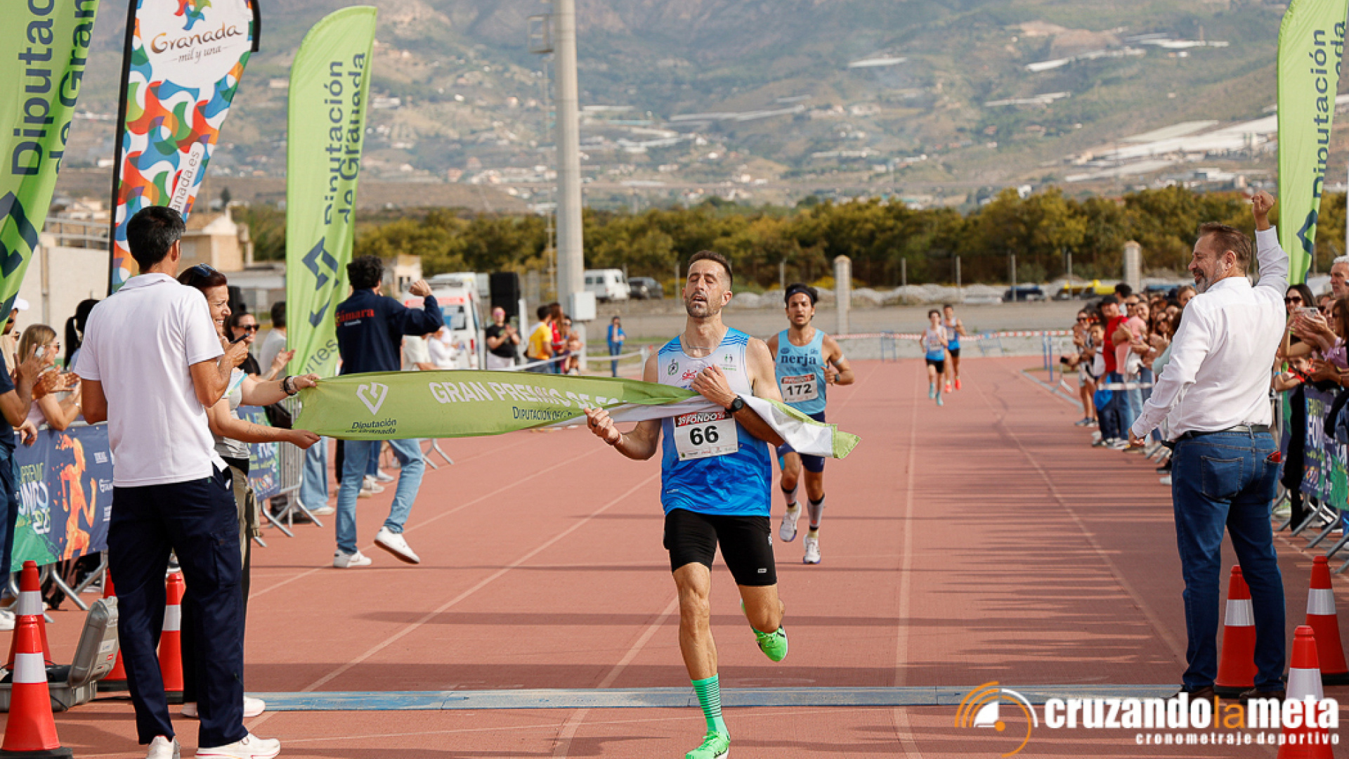 Esteban Milena y Carolina Huertas imponen su ley en el XVI Gran Premio de Fondo ‘Villa de Salobreña’
