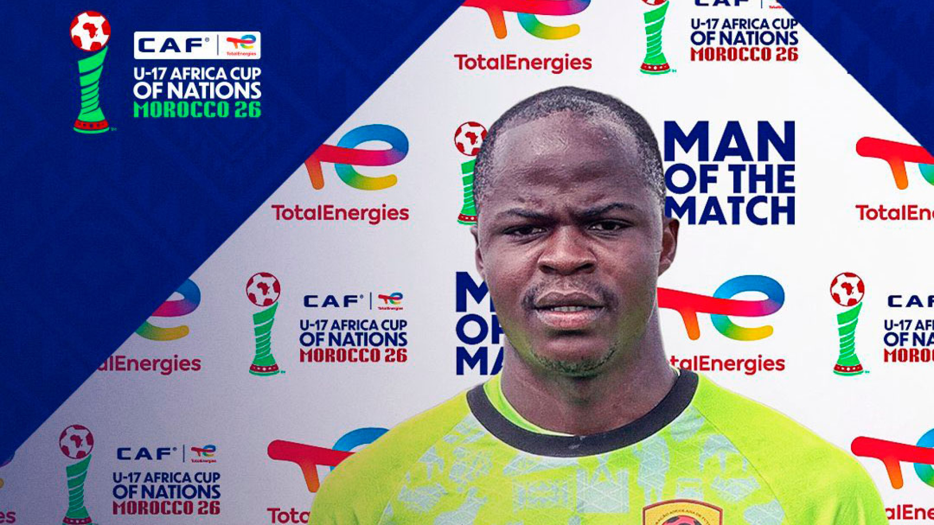 Polémica en la Copa África sub-17 con el portero angoleño de 16 años que fue el MVP del Angola-Mali