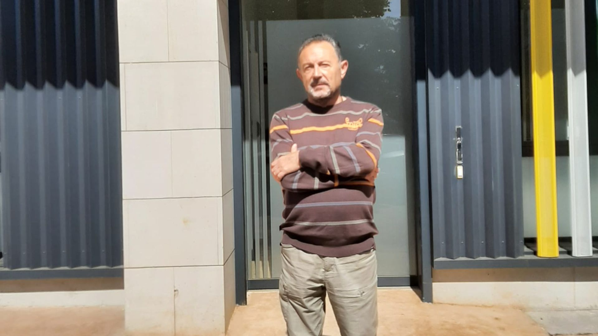 Emilio, afectado de ictus: 