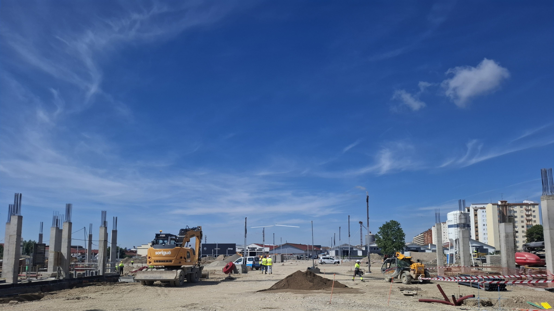 El nuevo barrio de Huesca en el Polígono de las Harineras encara su recta final tras 30 años de bloqueo