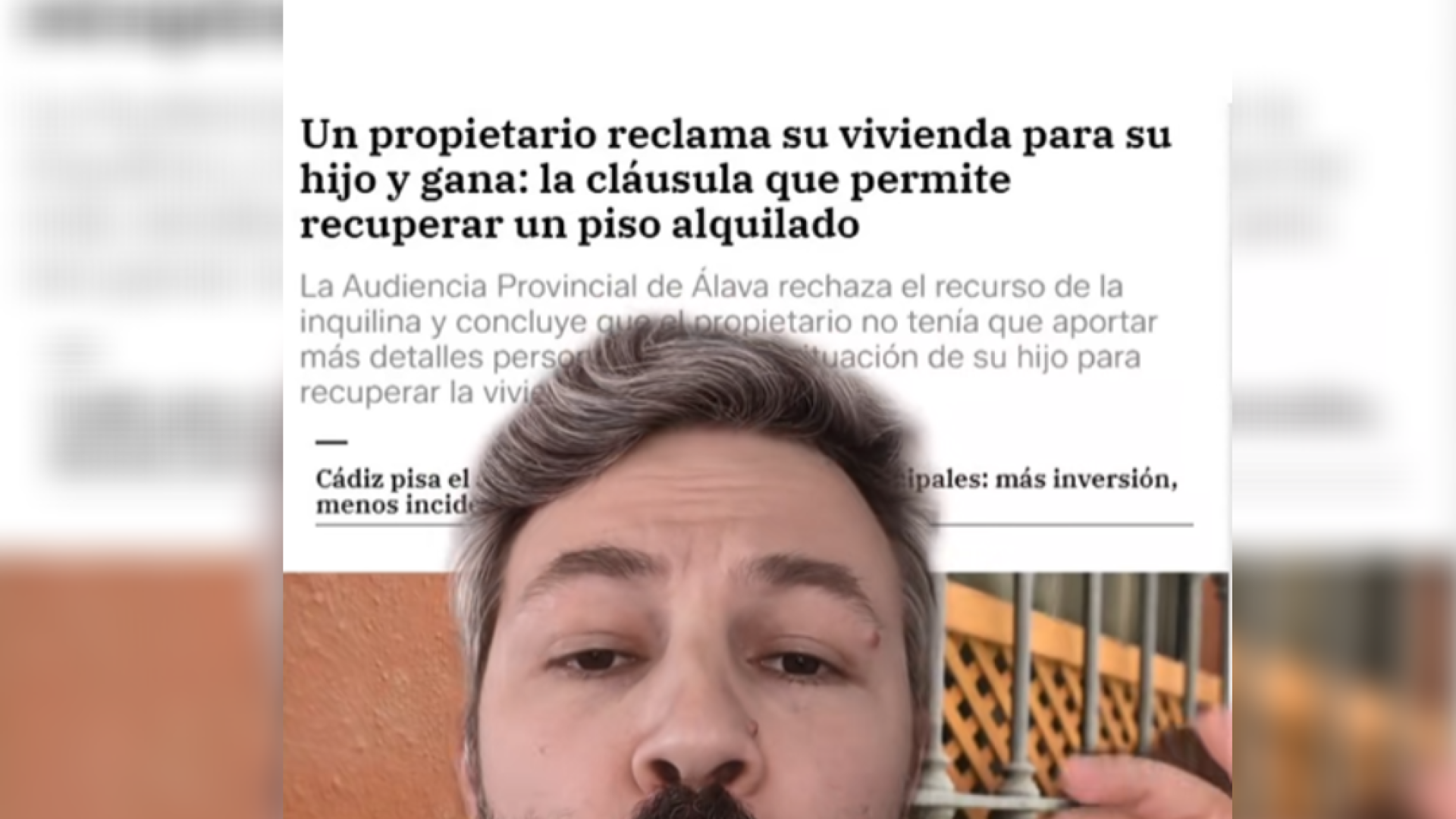 Alberto Sánchez, abogado: 