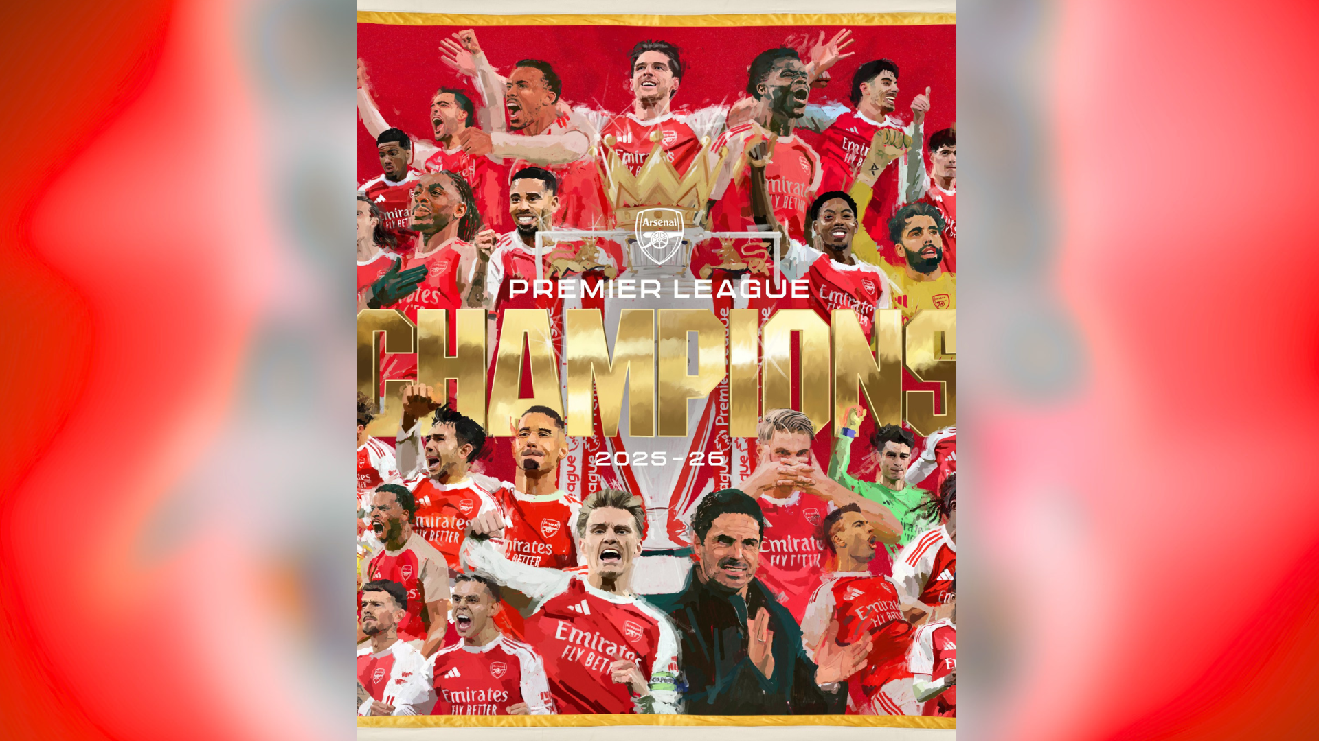 El Arsenal, campeón de la Premier League