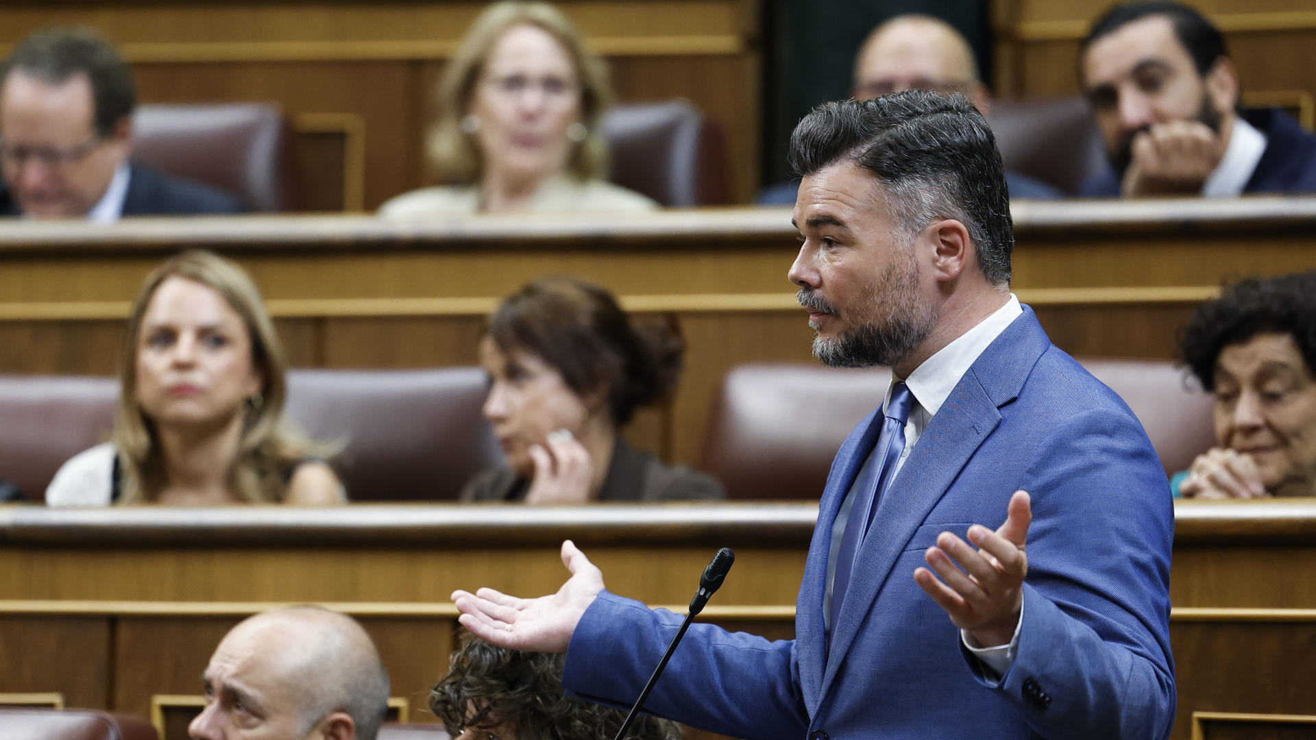 Gabriel Rufián se ofrece para ser cabeza de lista en unas elecciones generales para unir a la izquierda