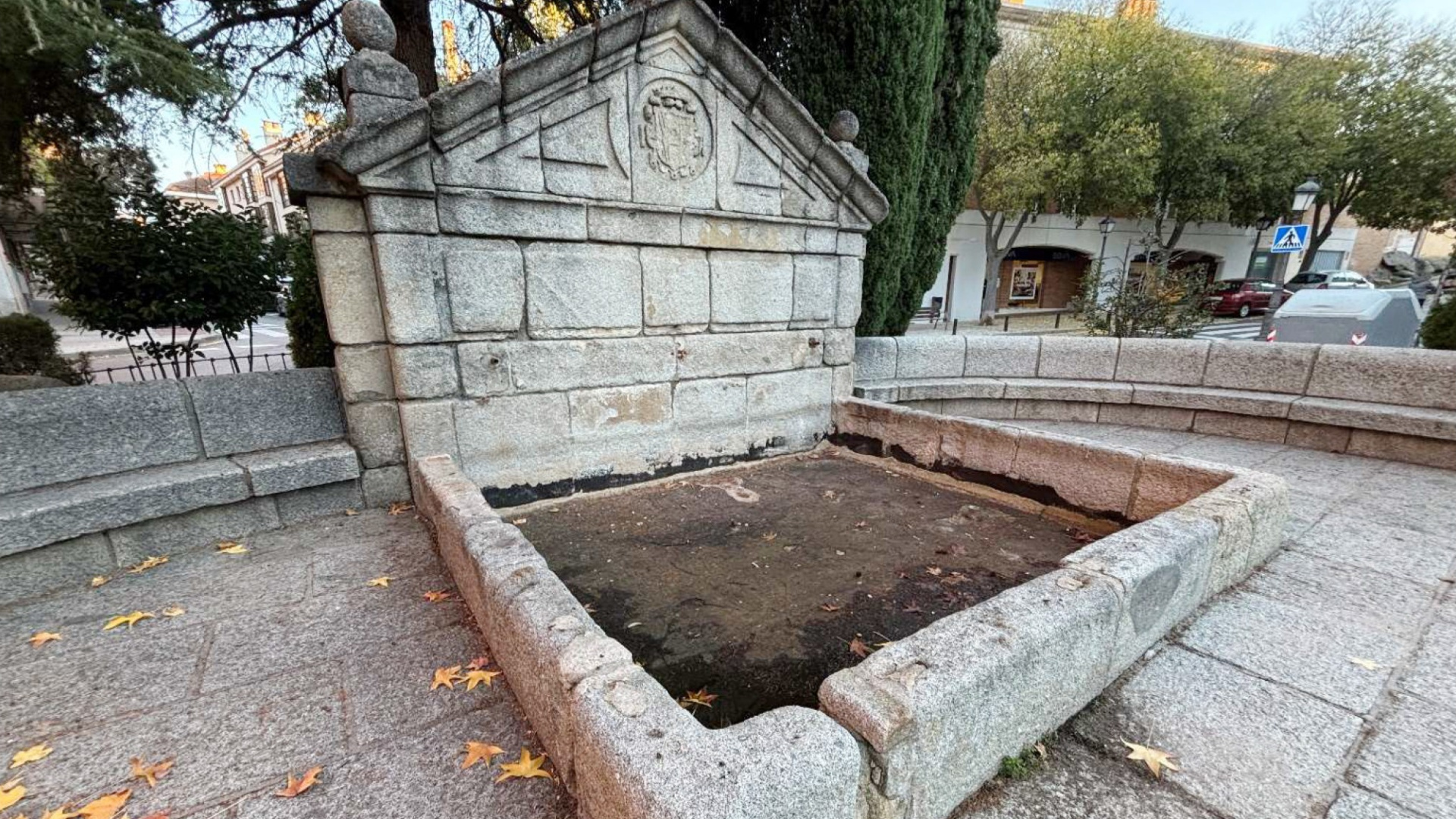 Comienzan las obras para restaurar la Fuente del Caño de Torrelodones