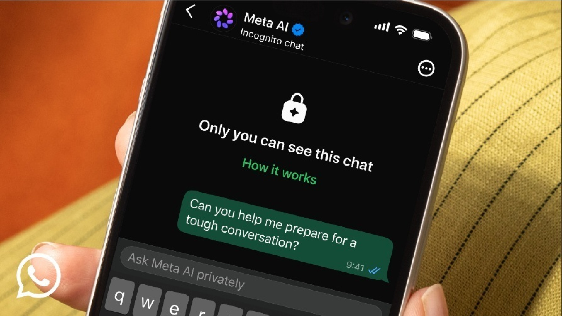Cambios importantes con la nueva función que llega a WhatsApp si usas su inteligencia artificial: las conversaciones con el asistente no serán iguales