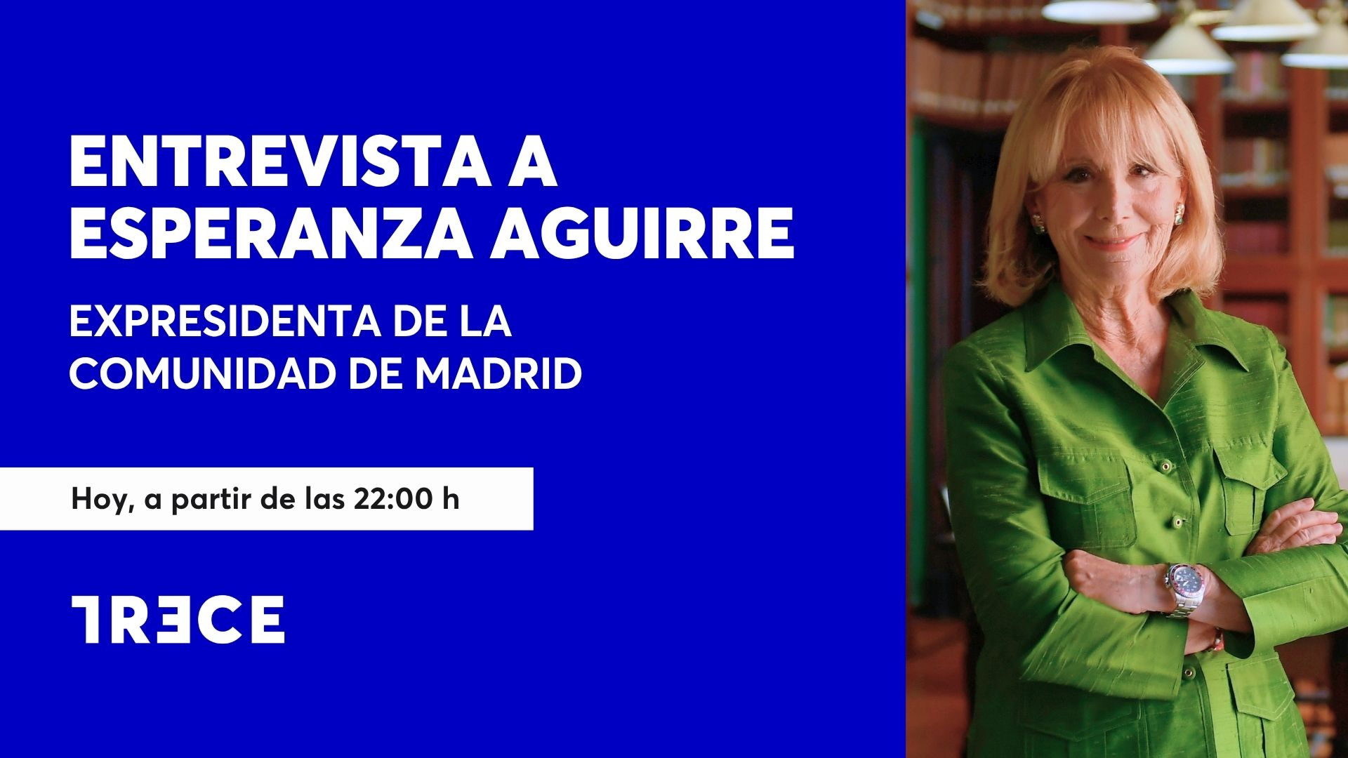 La opinión de Esperanza Aguirre sobre la imputación de José Luis Rodríguez Zapatero, esta noche en 'El Cascabel'
