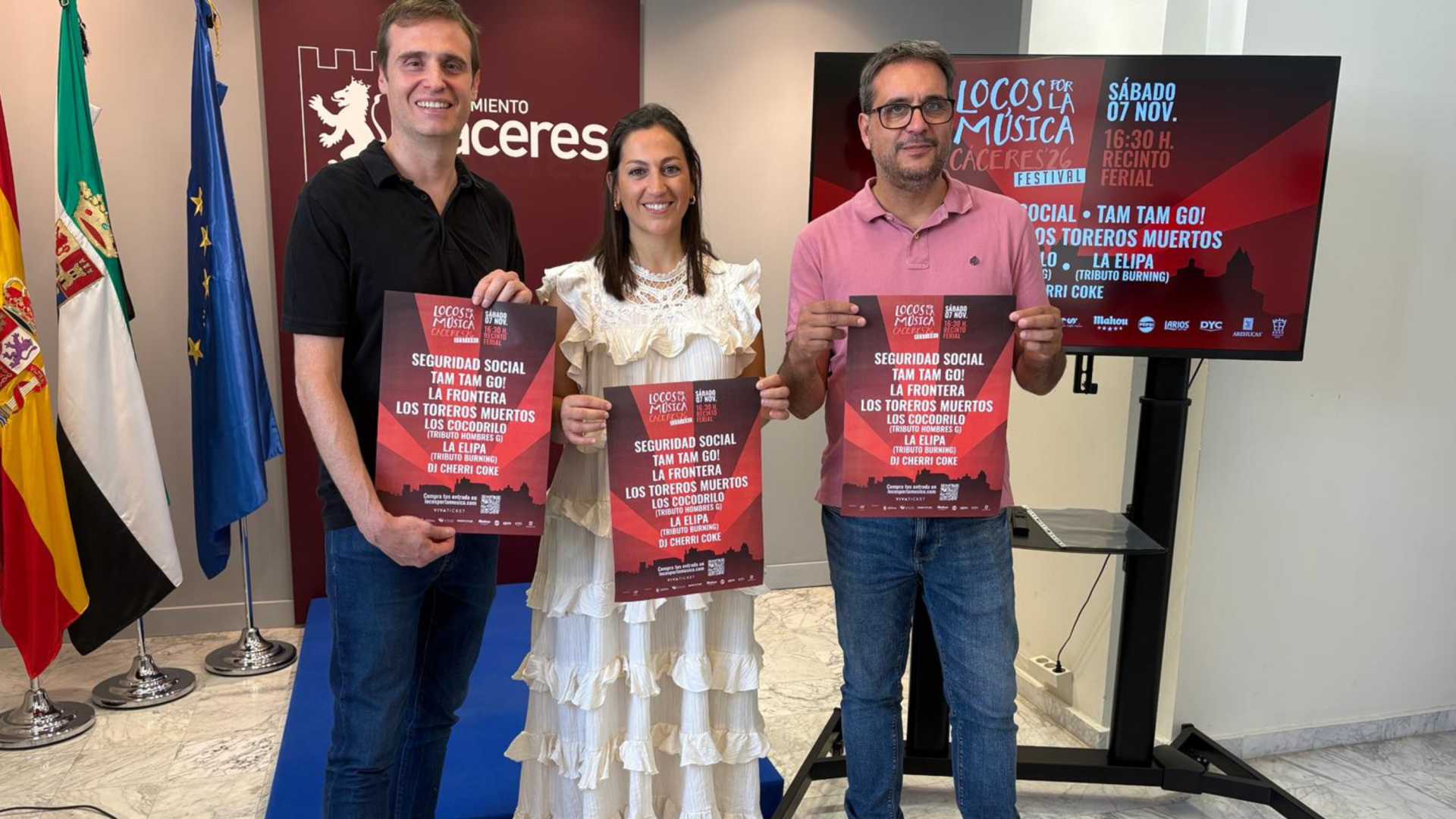 Locos por la Música vuelve a Cáceres con un cartel de leyendas de los 80 y 90